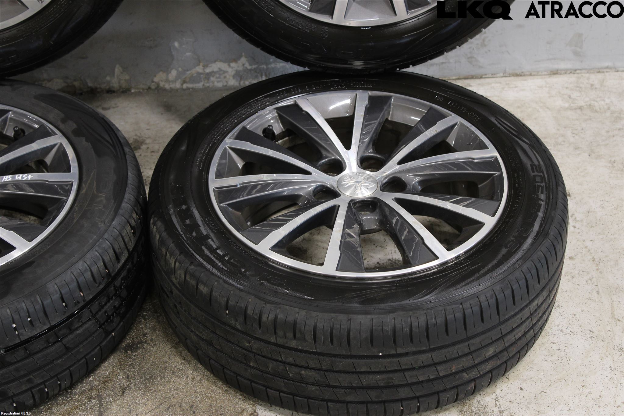 Peugeot 308 14-21 Sommardäck Alumfälg 4St