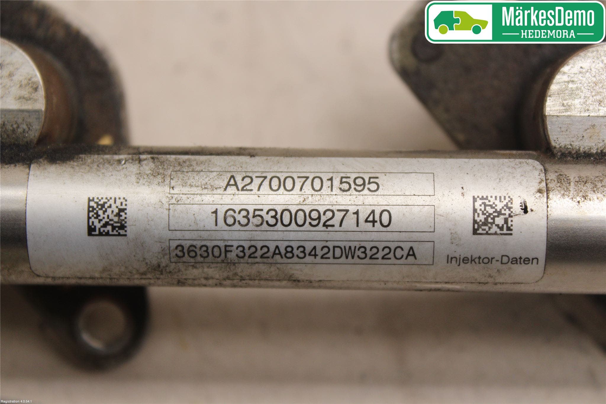 Mercedes-Benz MB B-KLASS (W246/W242) 12-19 Injspridarrör