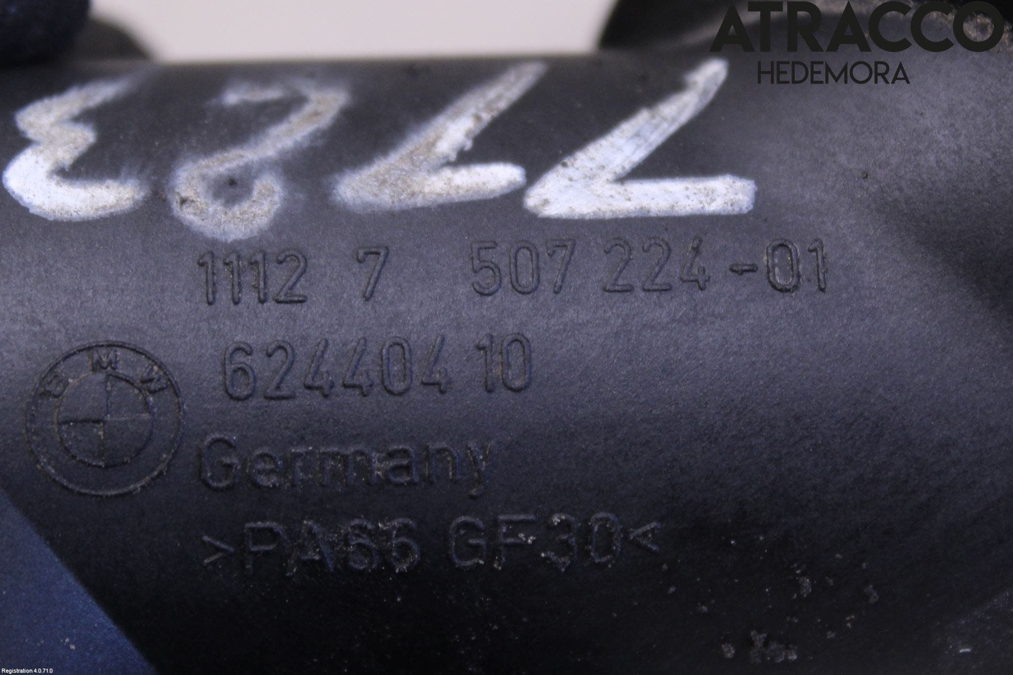 BMW 7 F01/02/03/04 09-15 Olja Påfyllningsrör