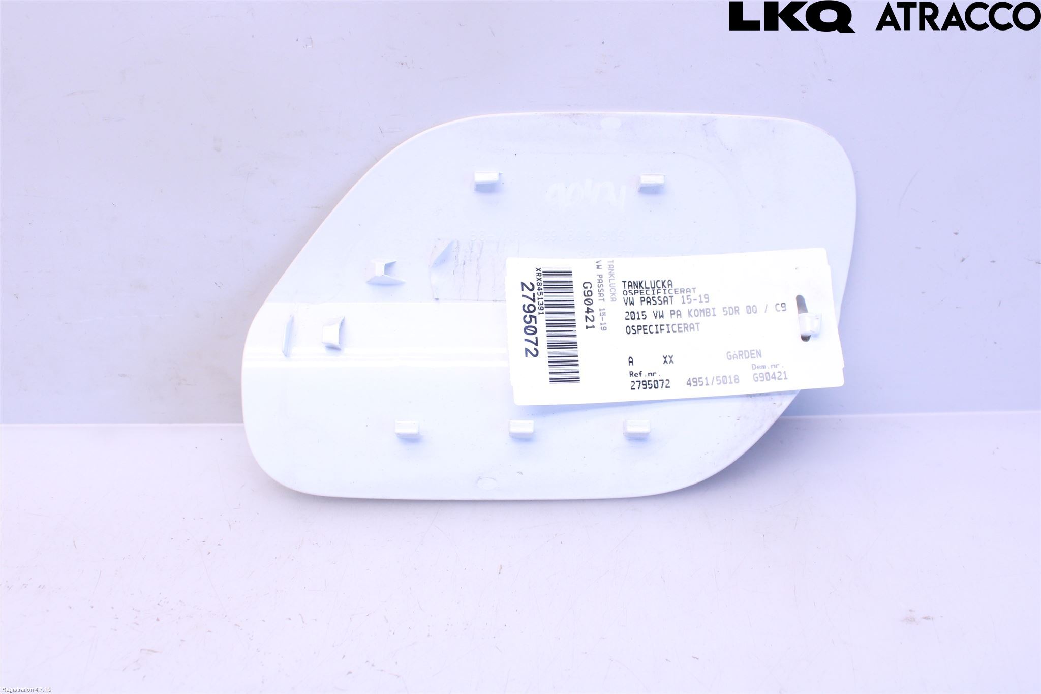 Volkswagen VW PASSAT 15-19 Tanklucka