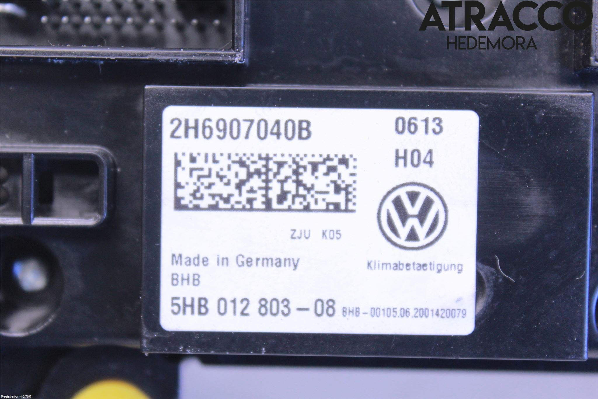 Volkswagen VW AMAROK 2H 10-22 Ac Styrenhet Ac Manöveren