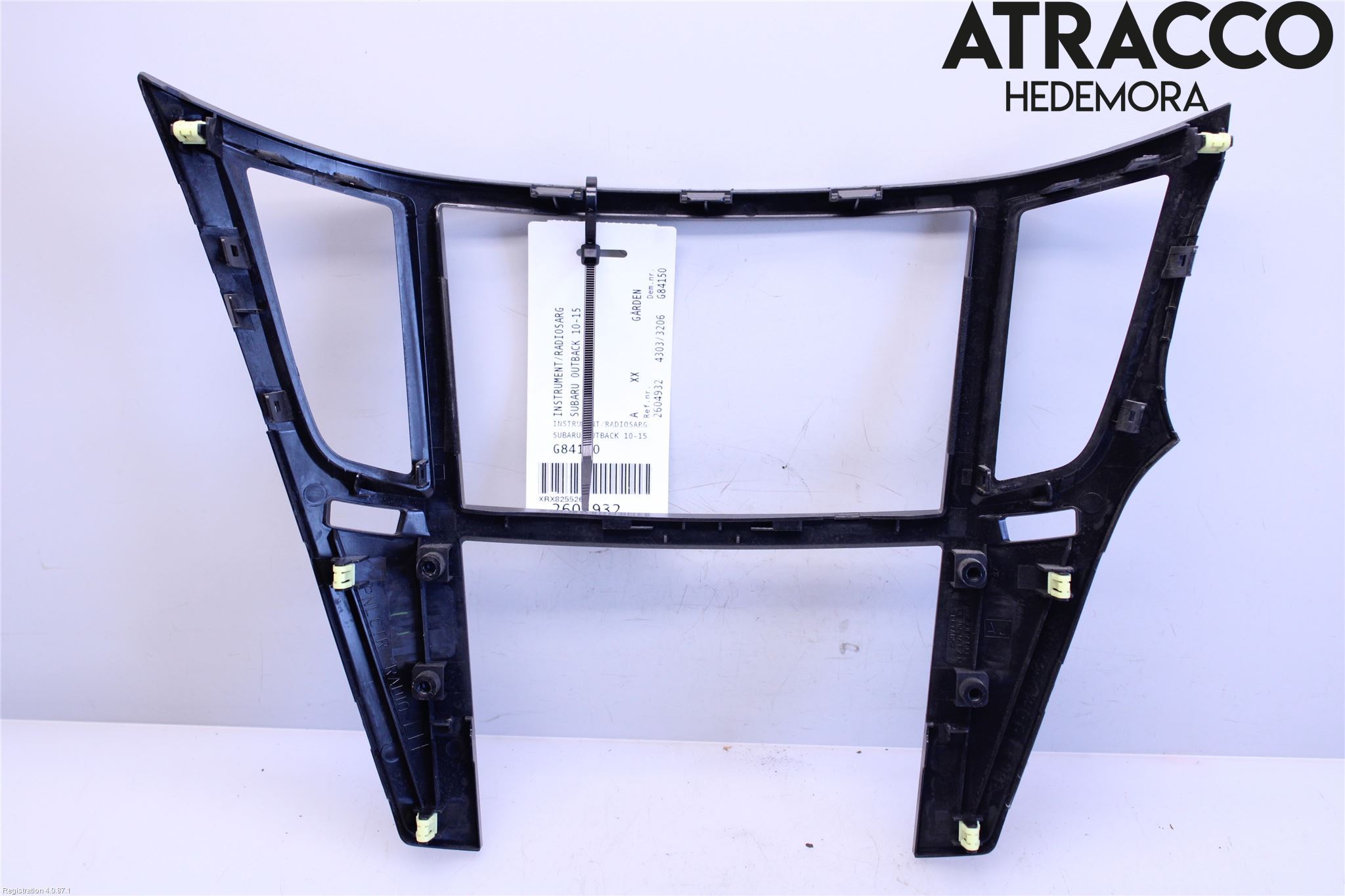 Subaru OUTBACK 10-15 Instrument-Radio Sarg
