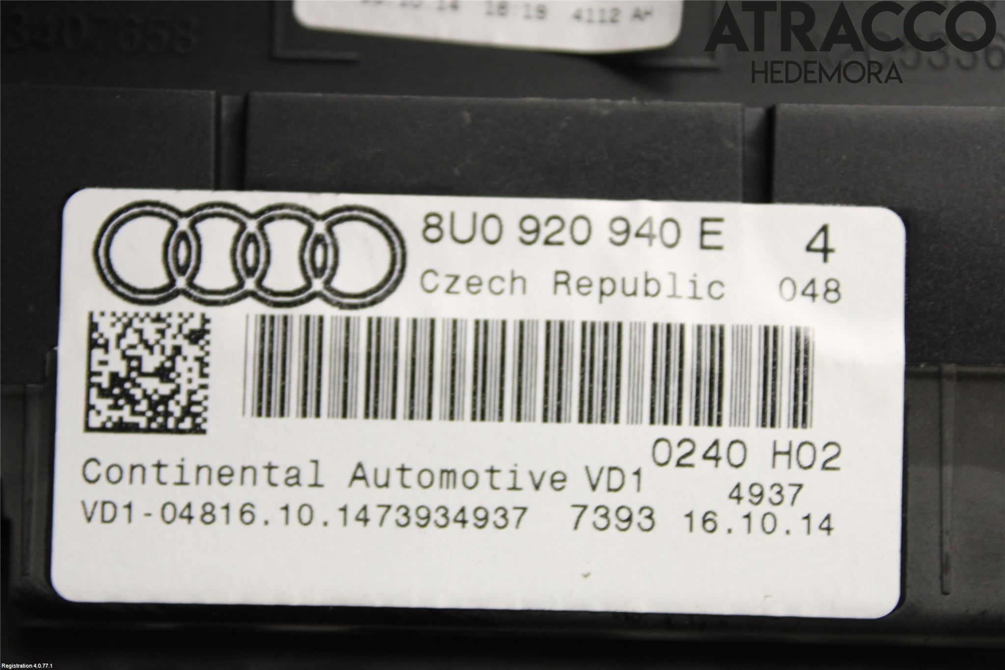 Audi Q3 8U 12-18 Instrument Komb