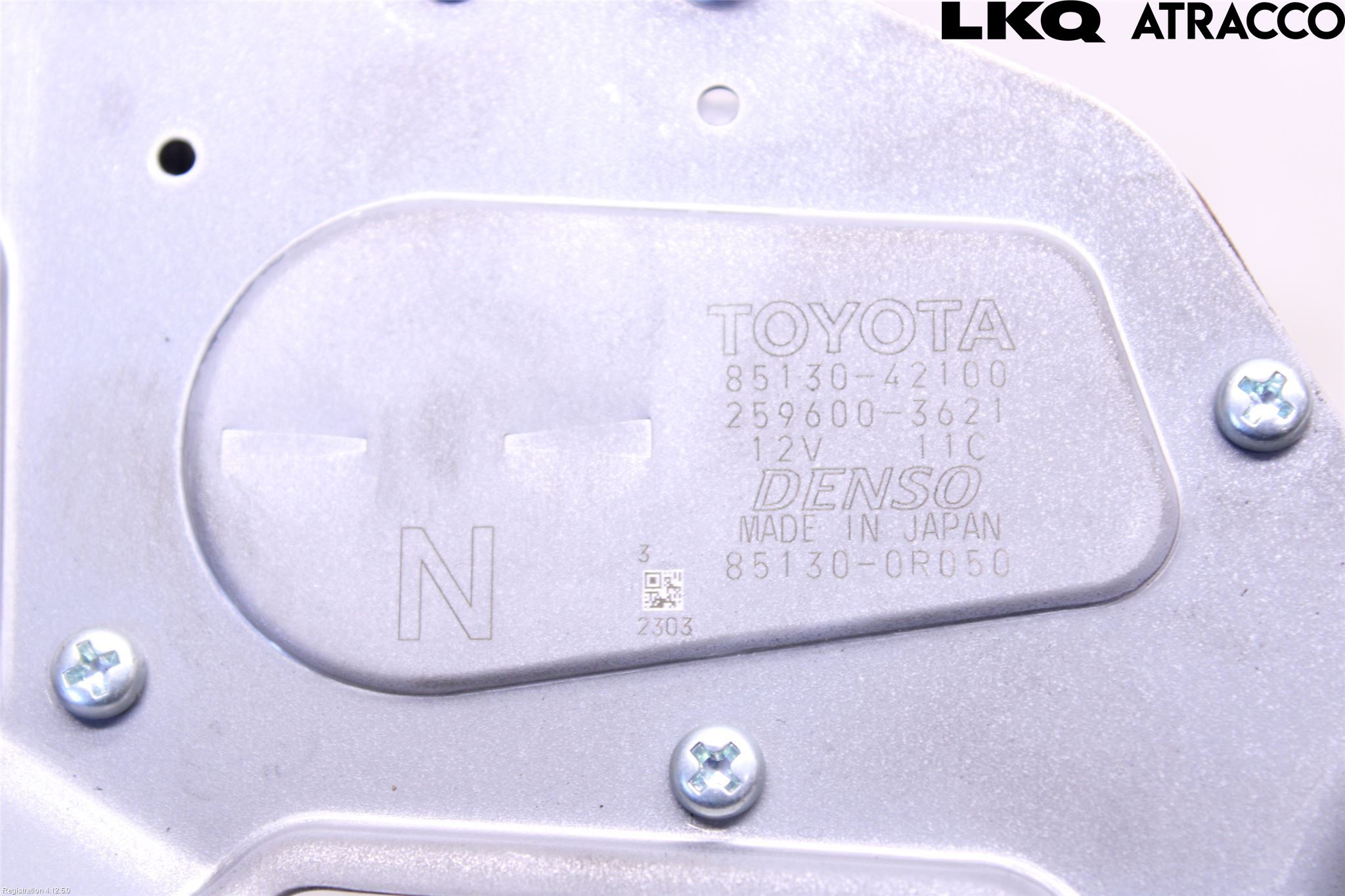 Toyota RAV4 19- Torkarmotor Baklucka