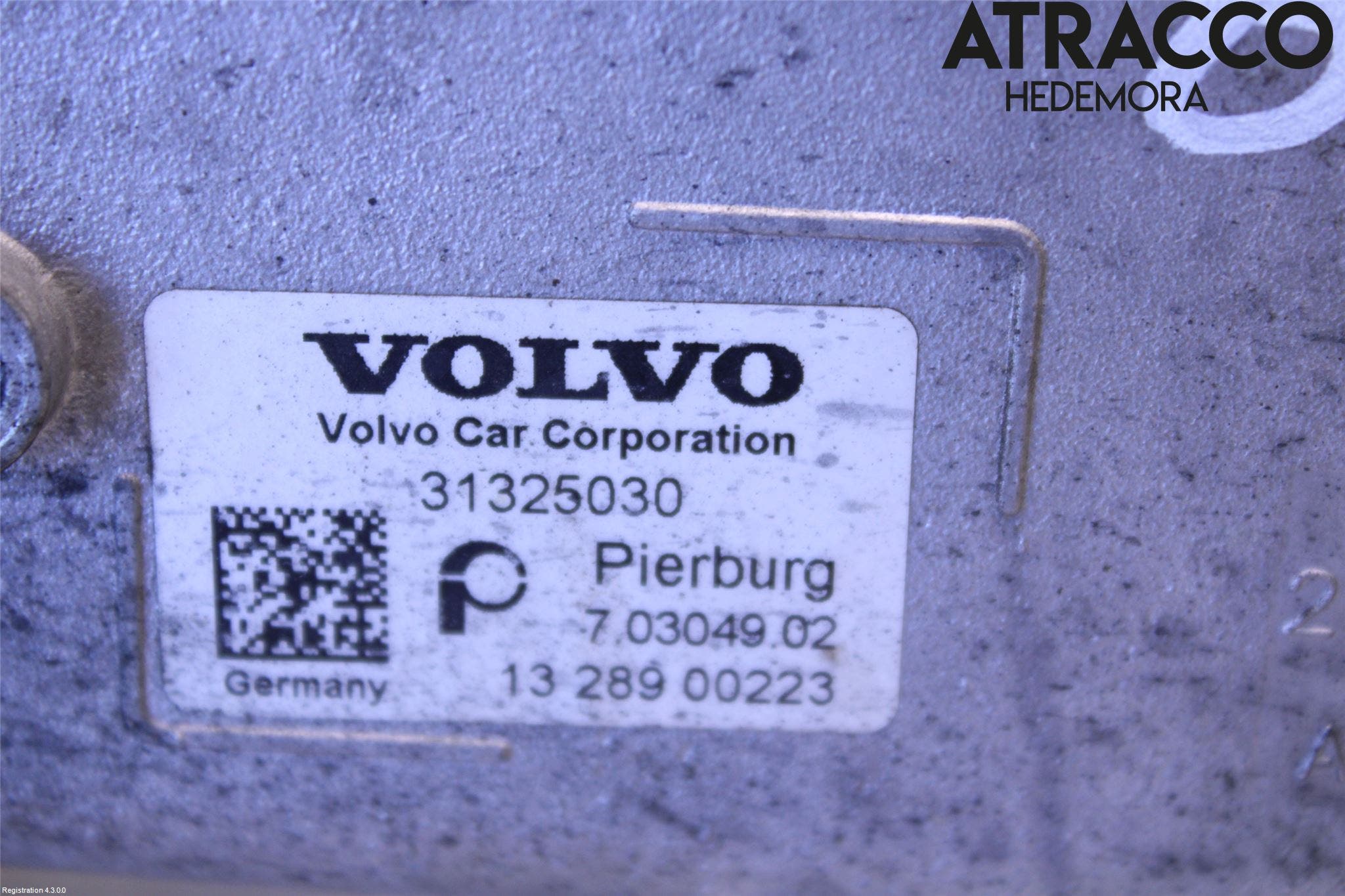 Volvo V60 14-18 Avgaskylare