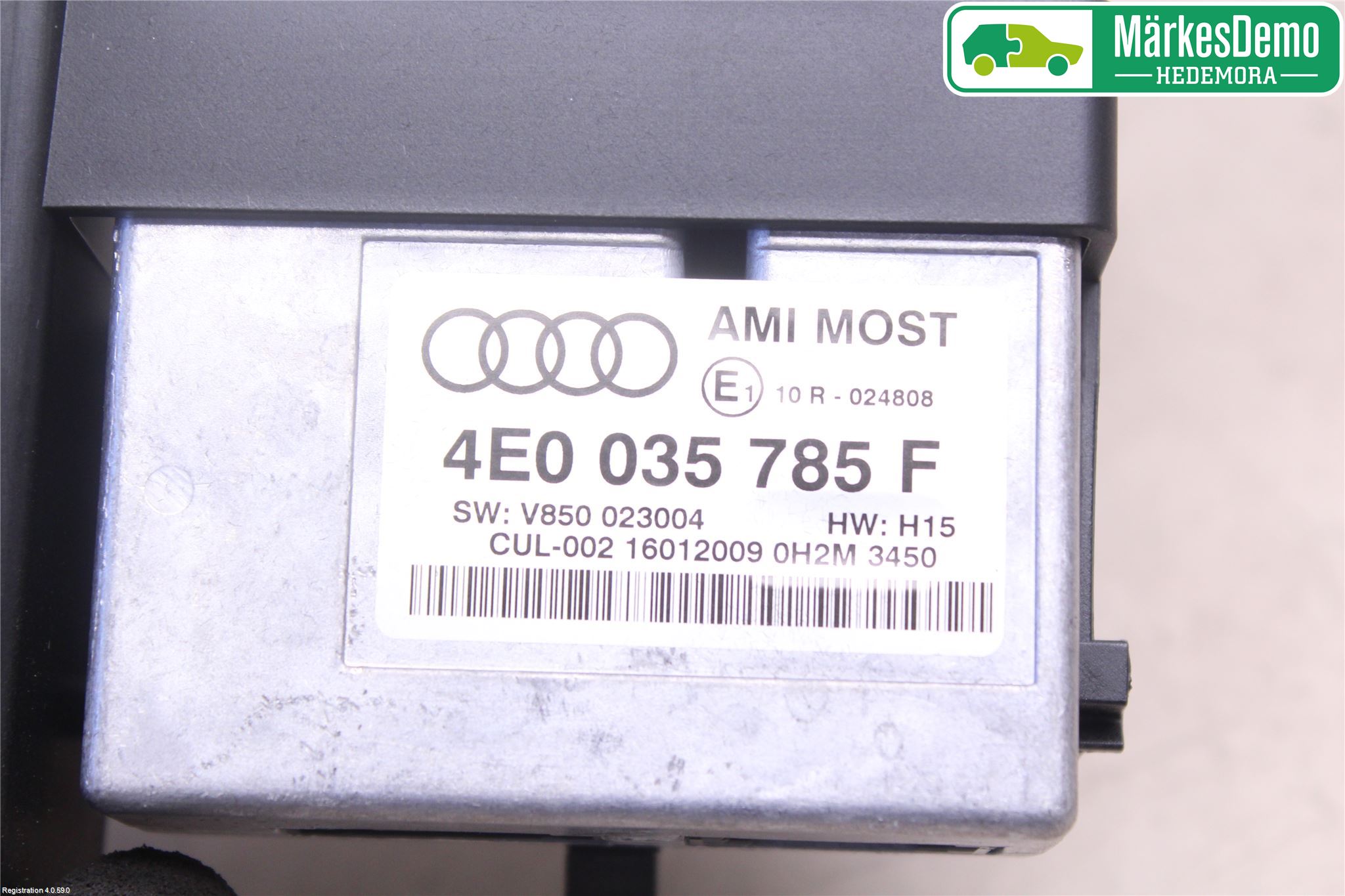 Audi A4/S4 08-11 Styrenhet Multimedia