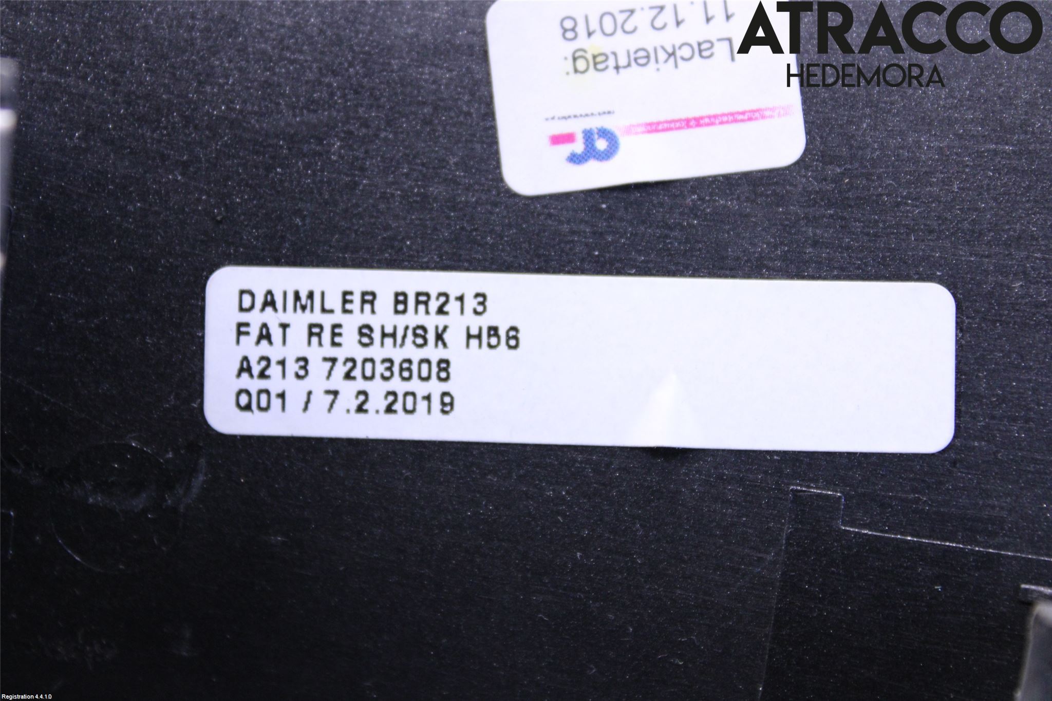 Mercedes-Benz MB E-KLASS (W213) 16-23 Dörr Dekorlist Fram Hö
