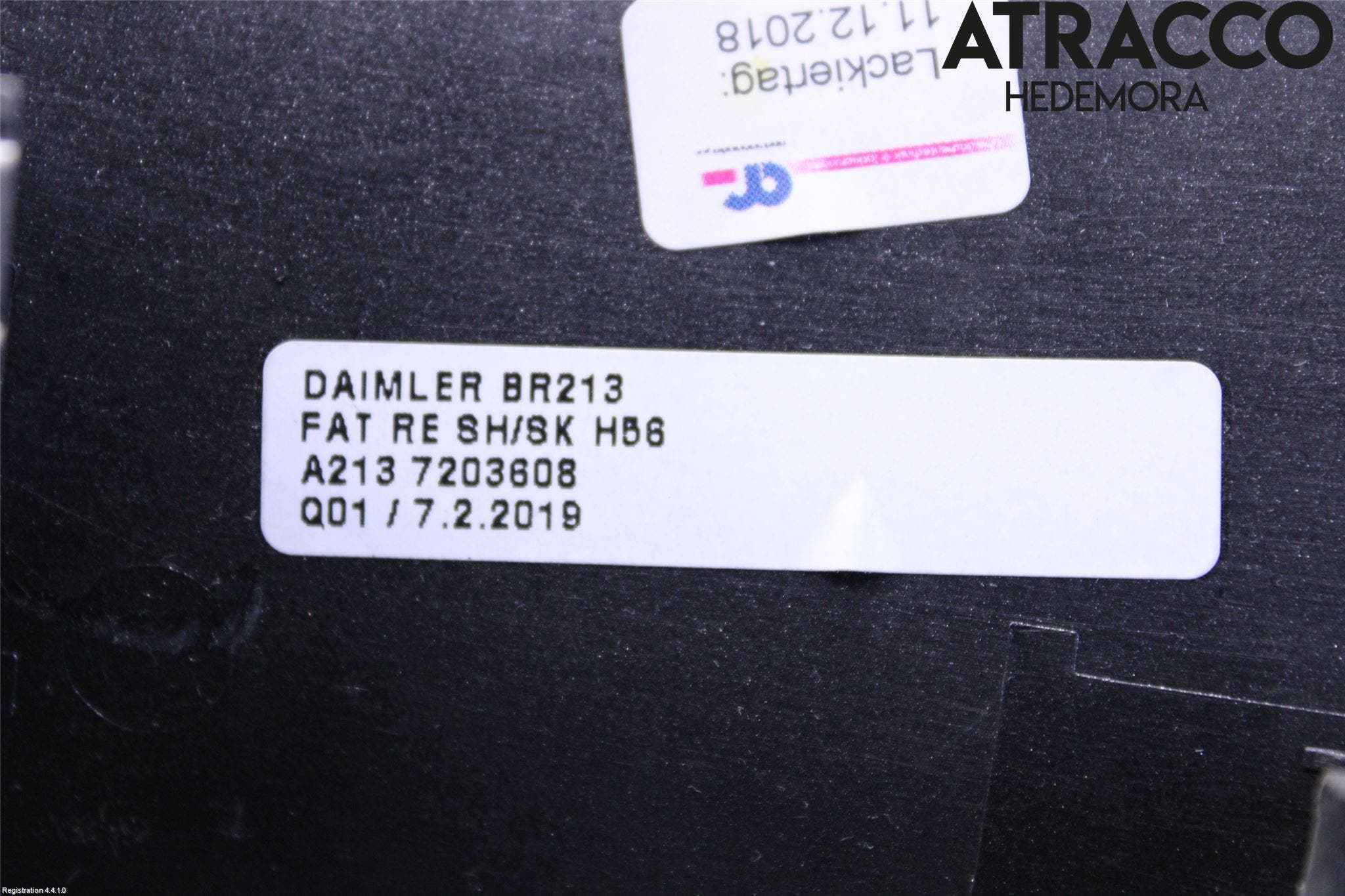 Mercedes-Benz MB E-KLASS (W213) 16-23 Dörr Dekorlist Fram Hö