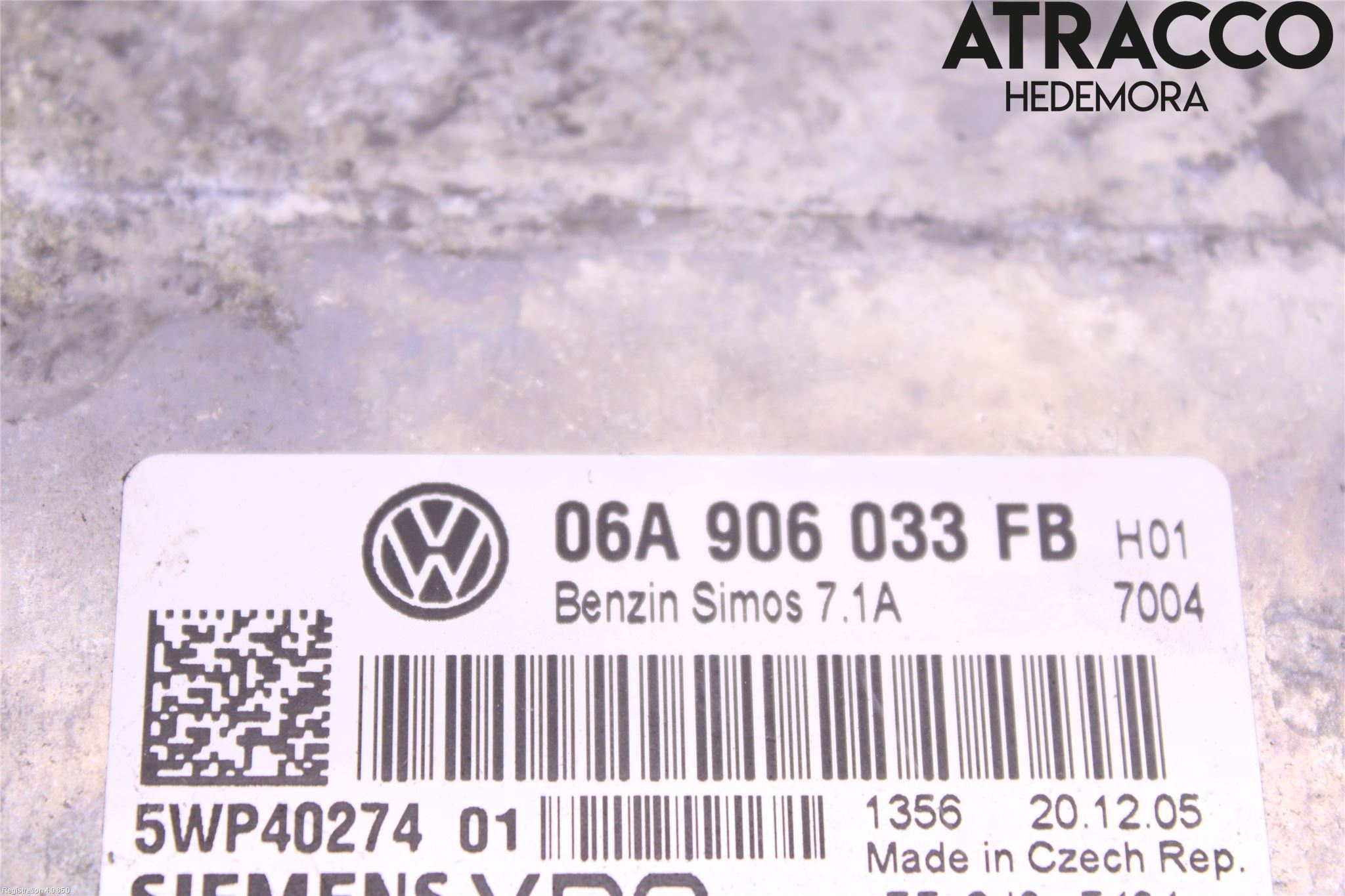 Skoda OCTAVIA (1Z) 05-13 Styrenhet Insprut Bensin