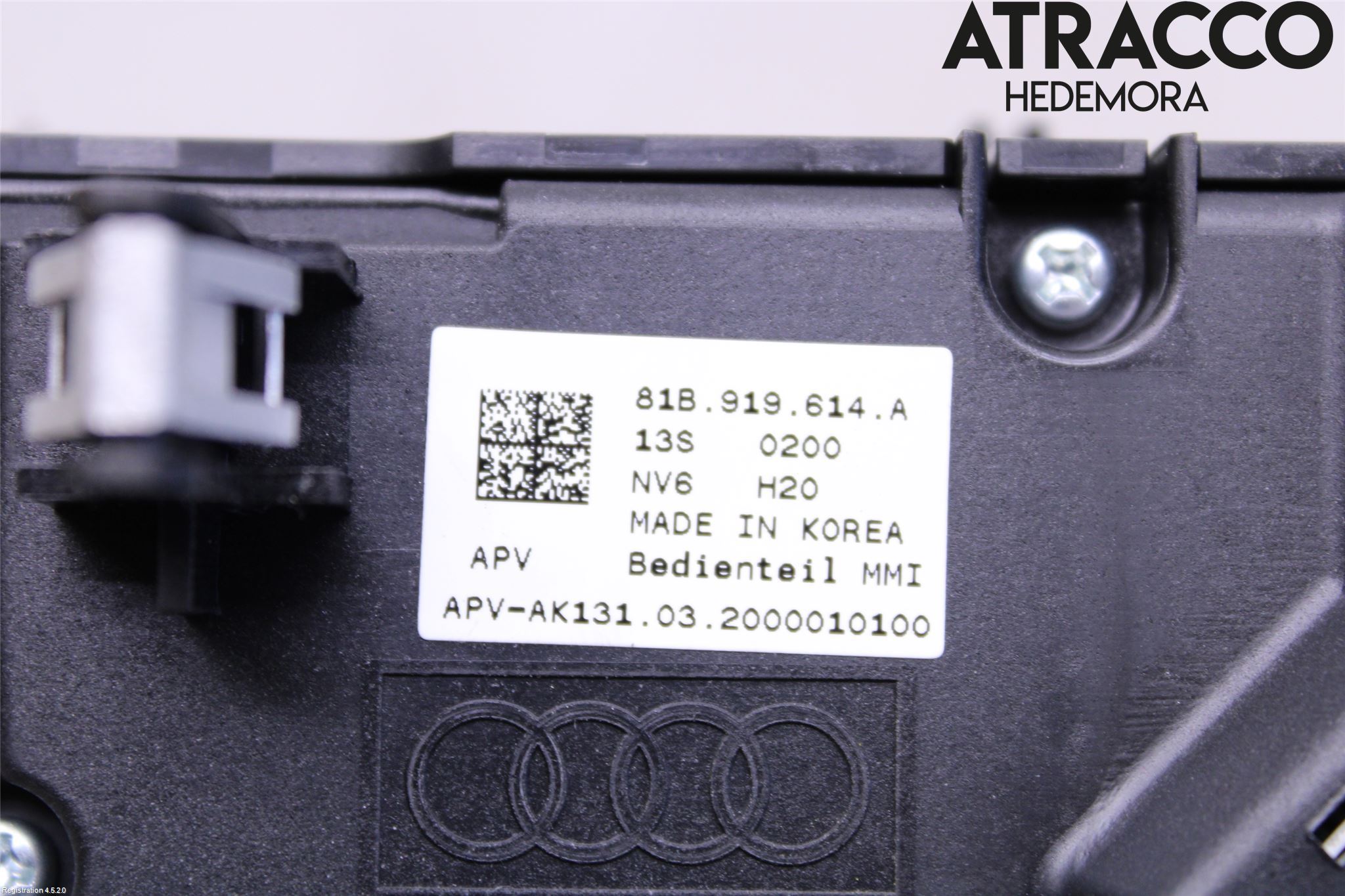 Audi Q2/SQ2 17- Strömställare Multifunktion