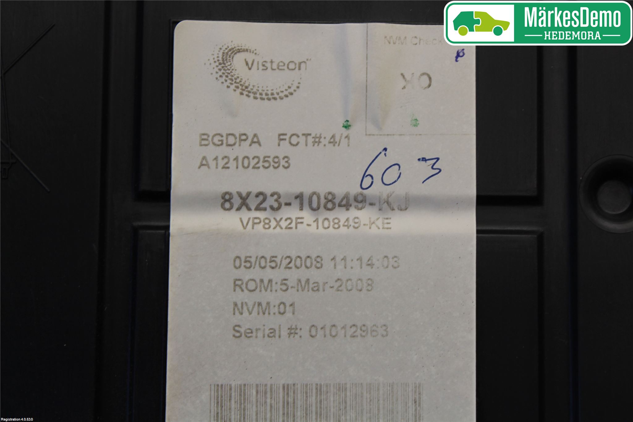 Jaguar XF 08-15 Instrument Komb