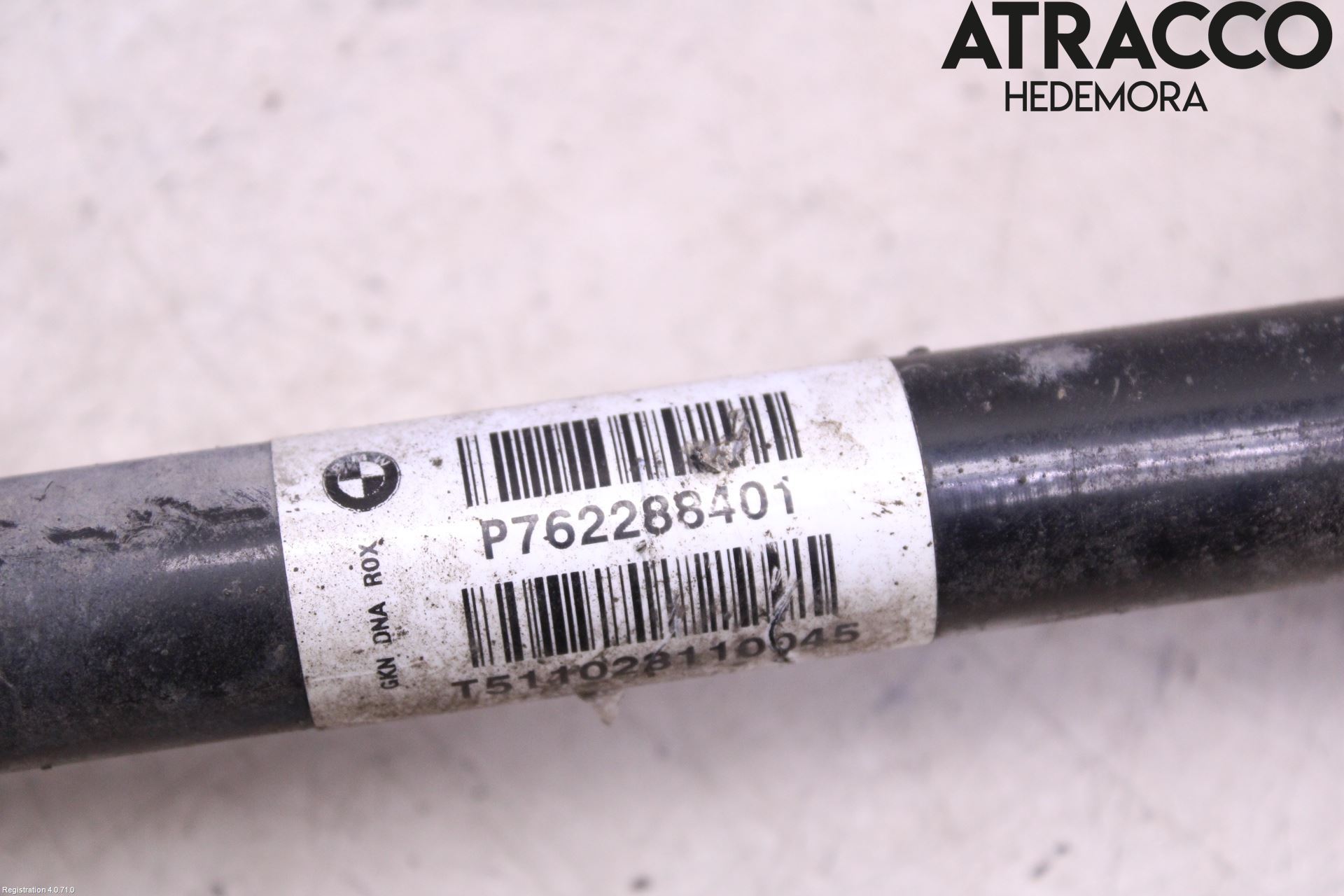 BMW X6 E71/E72   08-14 Drivaxel Fram Höger
