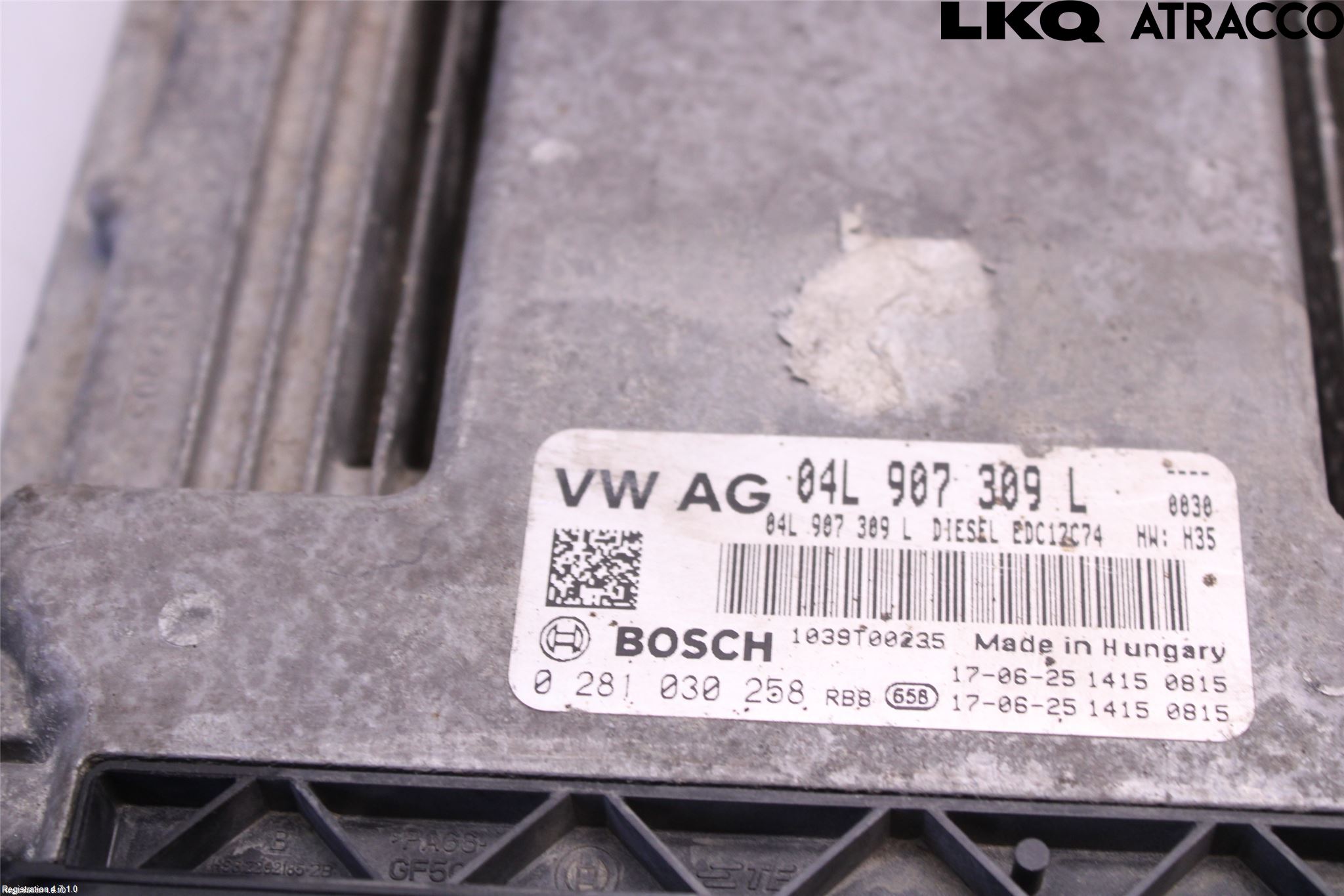Audi A4/S4 B9 16-19 Styrenhet Insprut Bensin