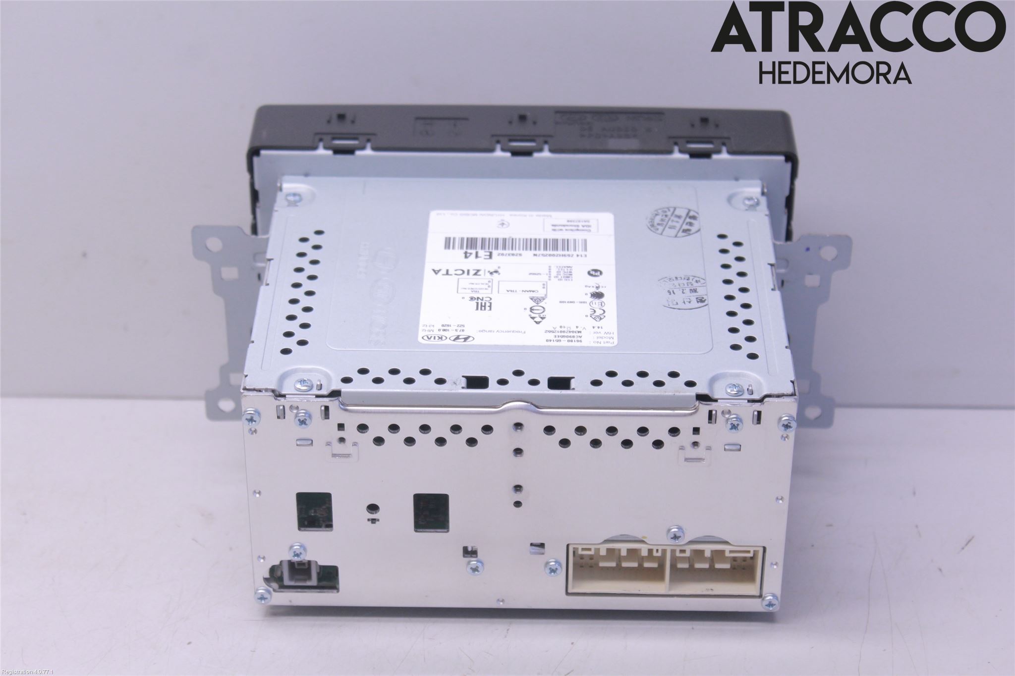 Kia NIRO (DE) 17-22 Cd Radio - Multimediapanel