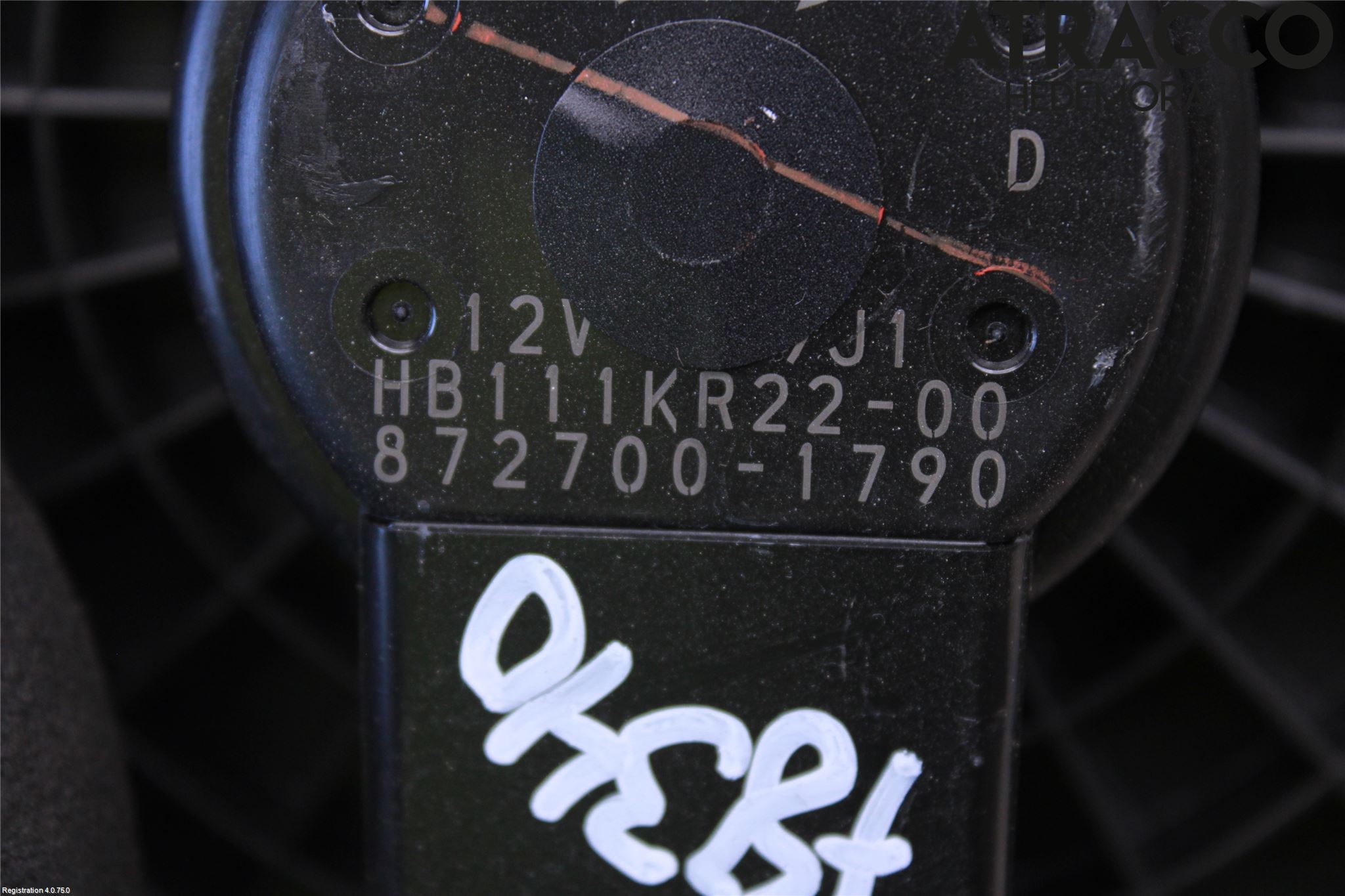 Mazda CX-3 Ac Värmefläkt