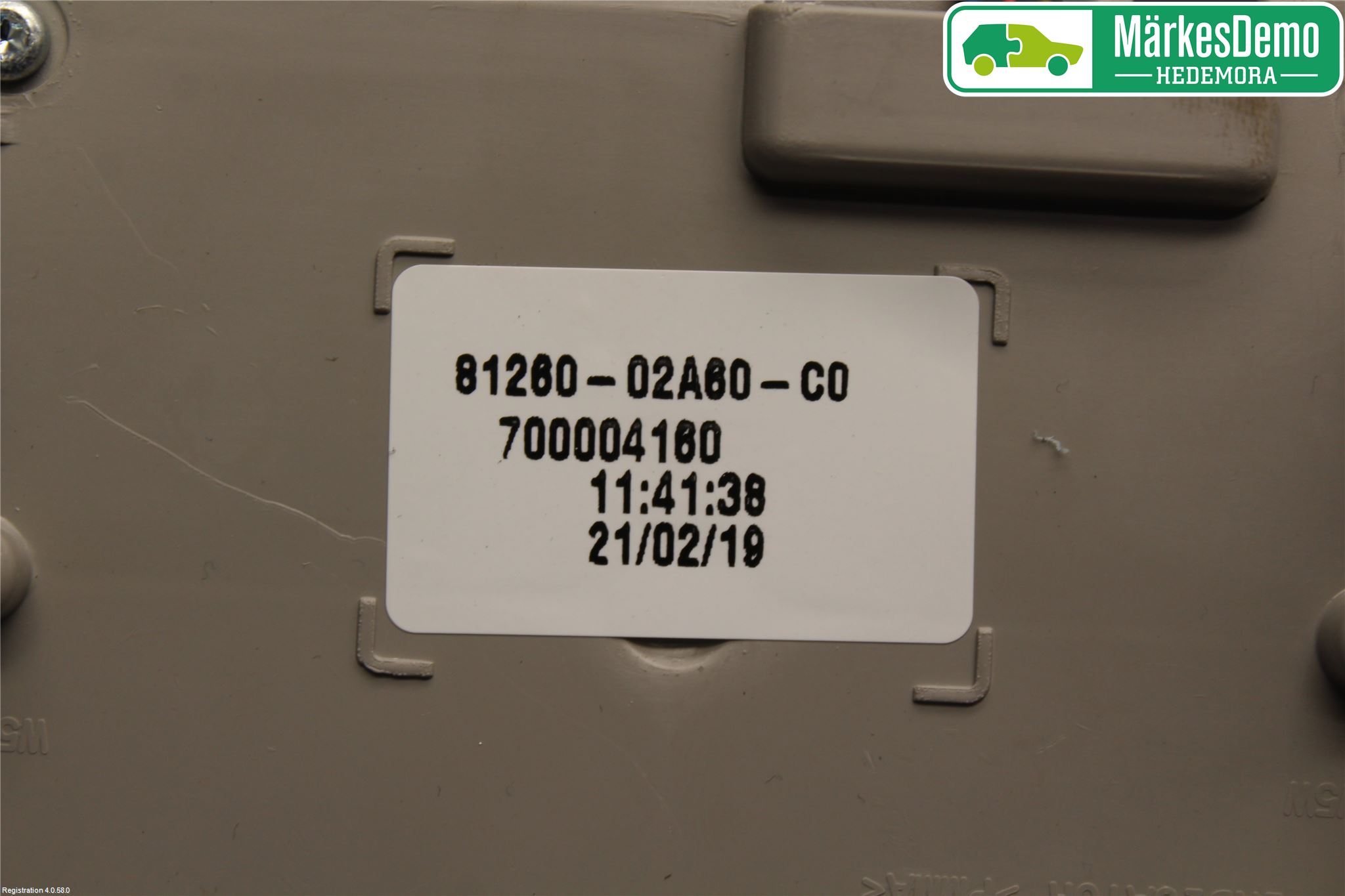 Toyota COROLLA 19- Innerbelysning