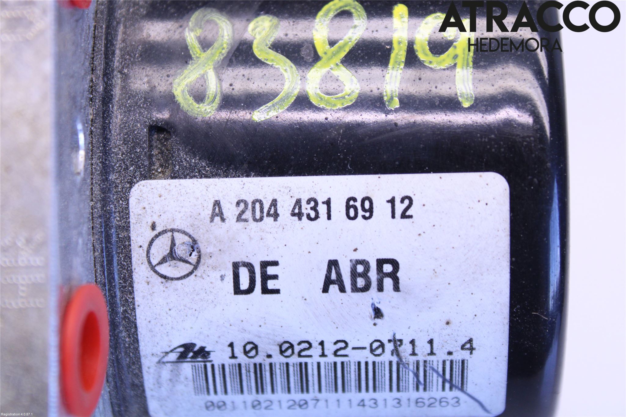 Mercedes-Benz MB C-KLASS (W204) 07-15 Abs Hydraulaggregat