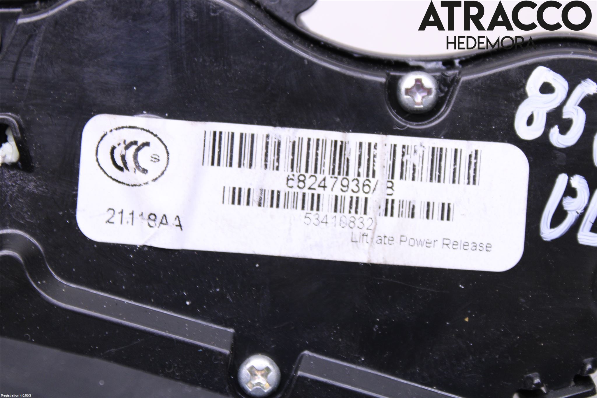 Jeep COMPASS Låskista Baklucka