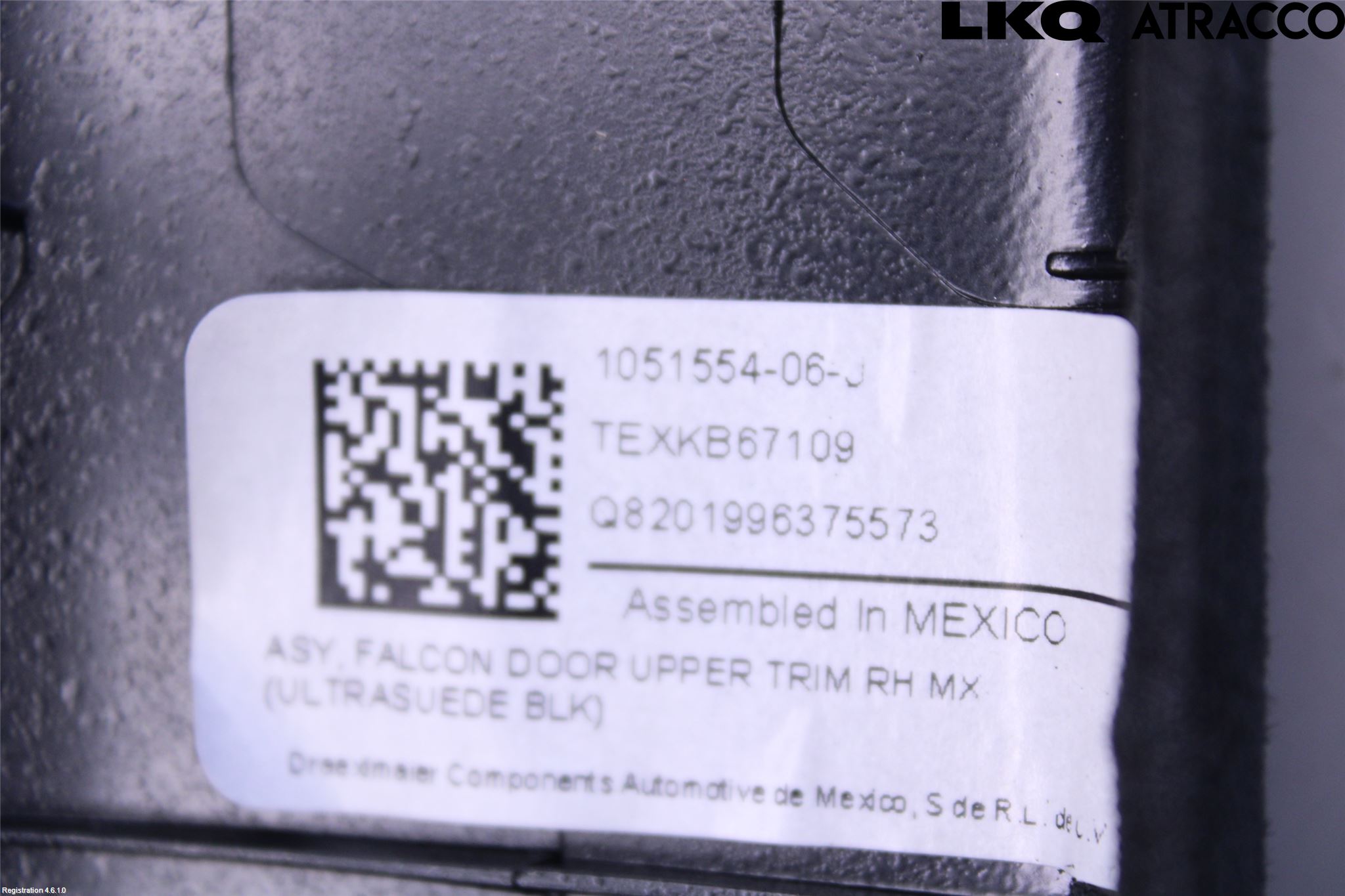 Tesla MODEL X 16- Dörrklädsel Hö