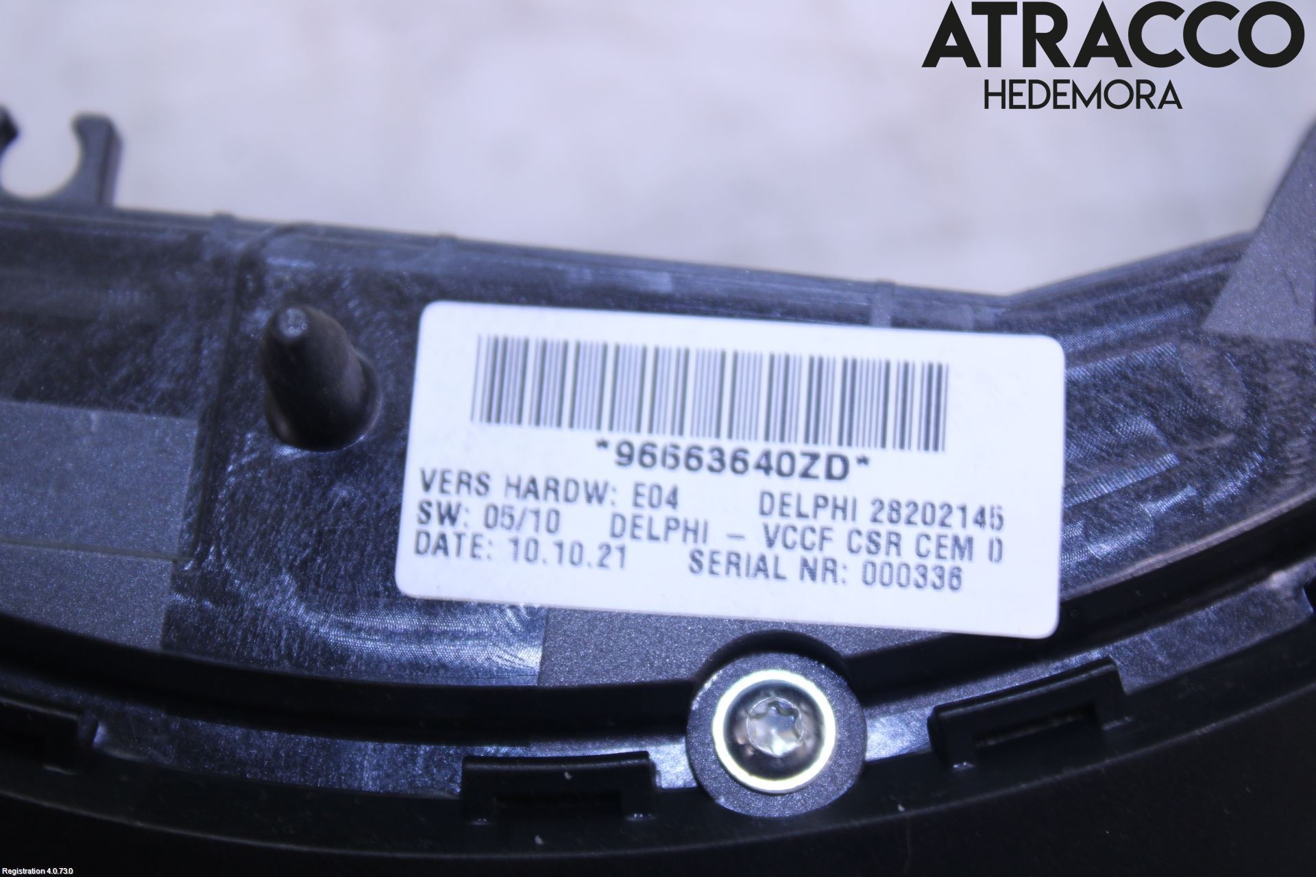 Citroen C5 08-17 Spak-Rattreglage Radio