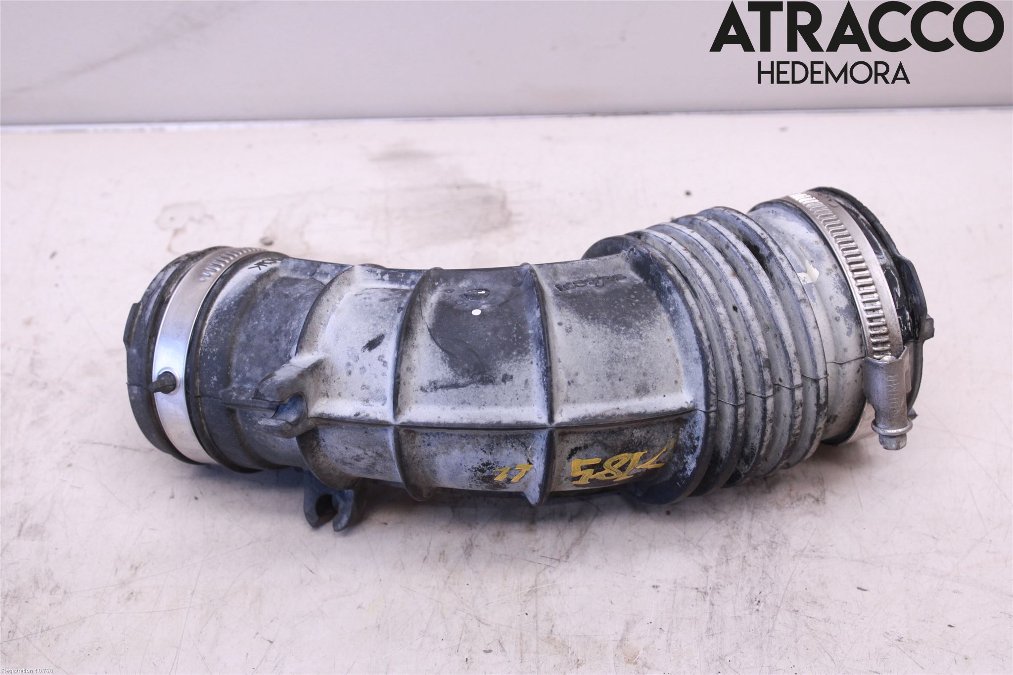 Nissan QASHQAI 14-17 Laddluft-Intercoolerrör