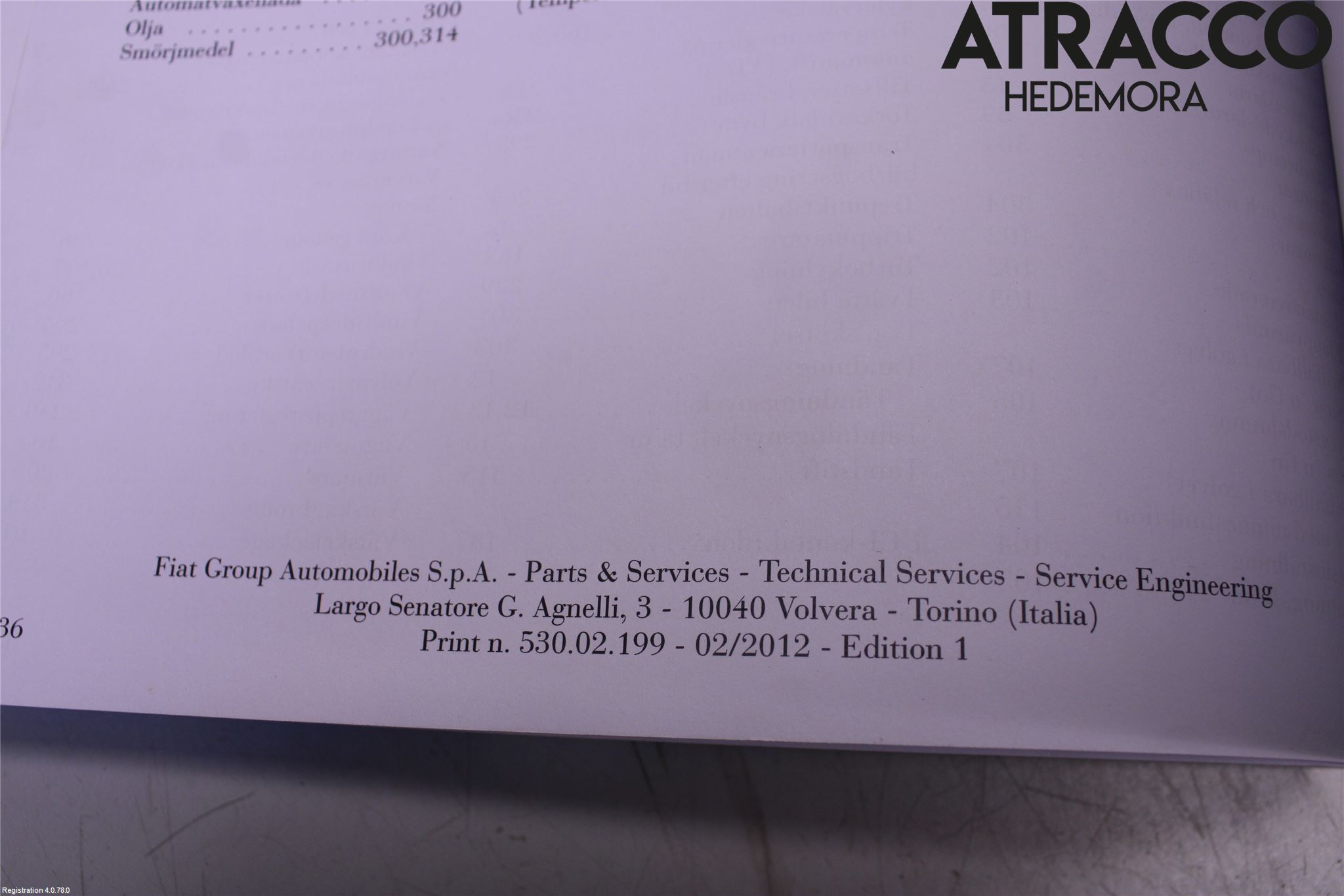 Lancia VOYAGER Instruktionsbok