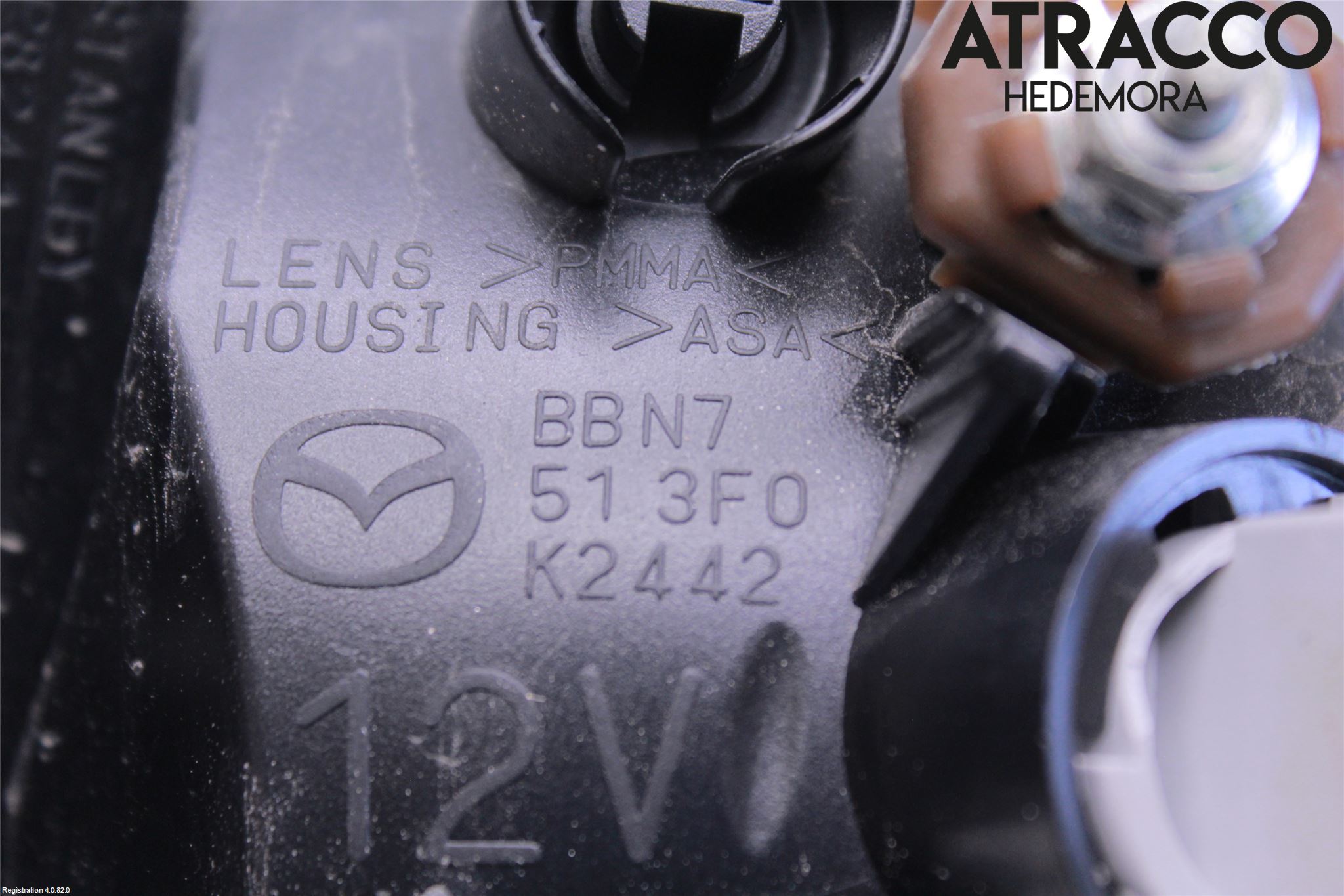 Mazda 3 II 09-13 Bakljus Lucka Hö