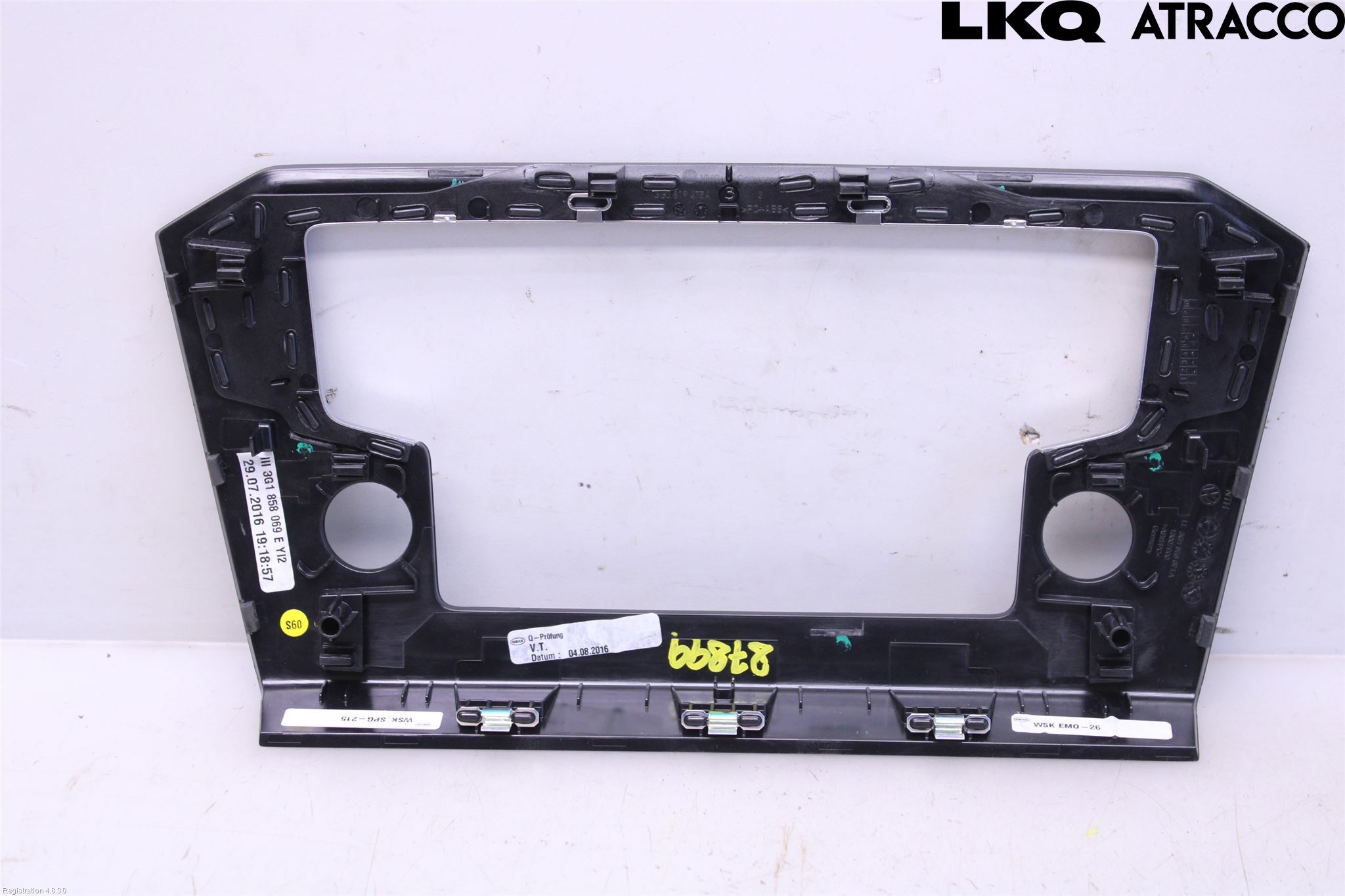 Volkswagen VW PASSAT 15-19 Instrumentsarg