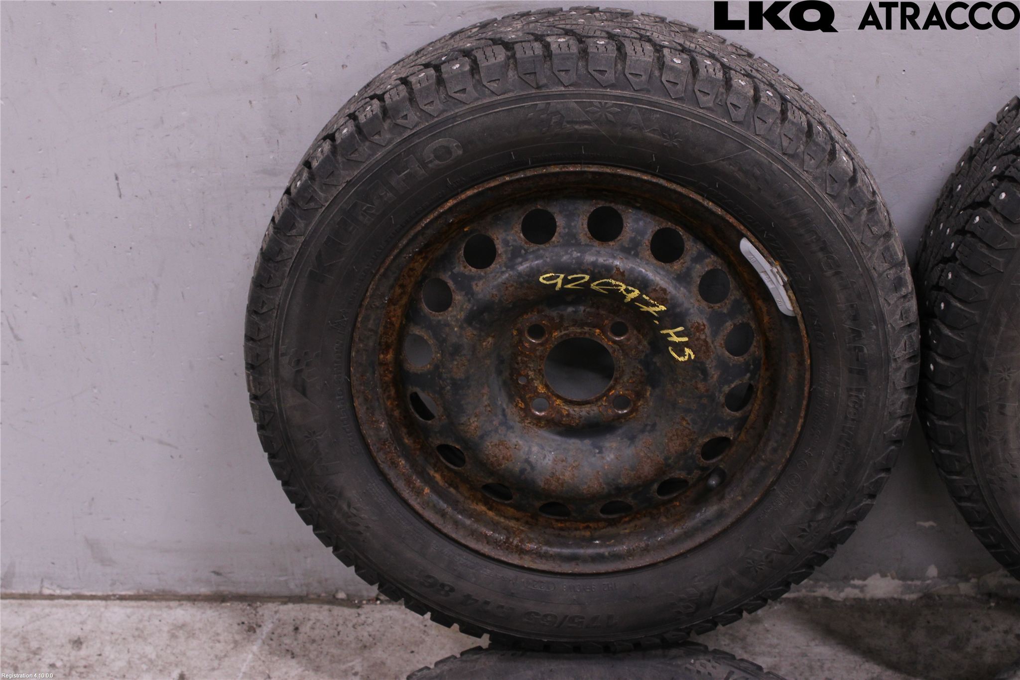 Nissan MICRA 11-16 Vinterdäck Plåtfälg 4St