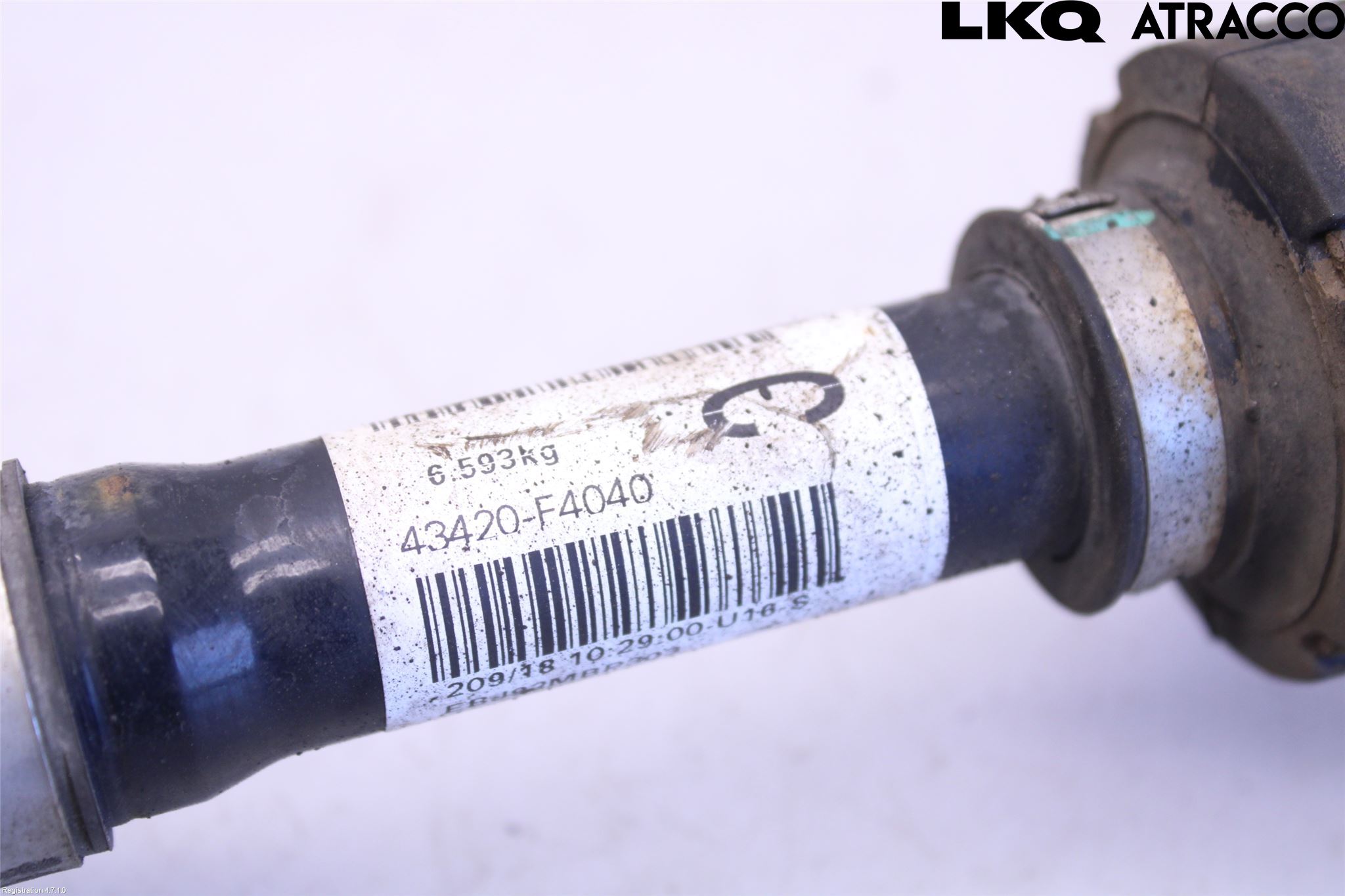 Toyota C-HR 16-23 Drivaxel Fram Vänster