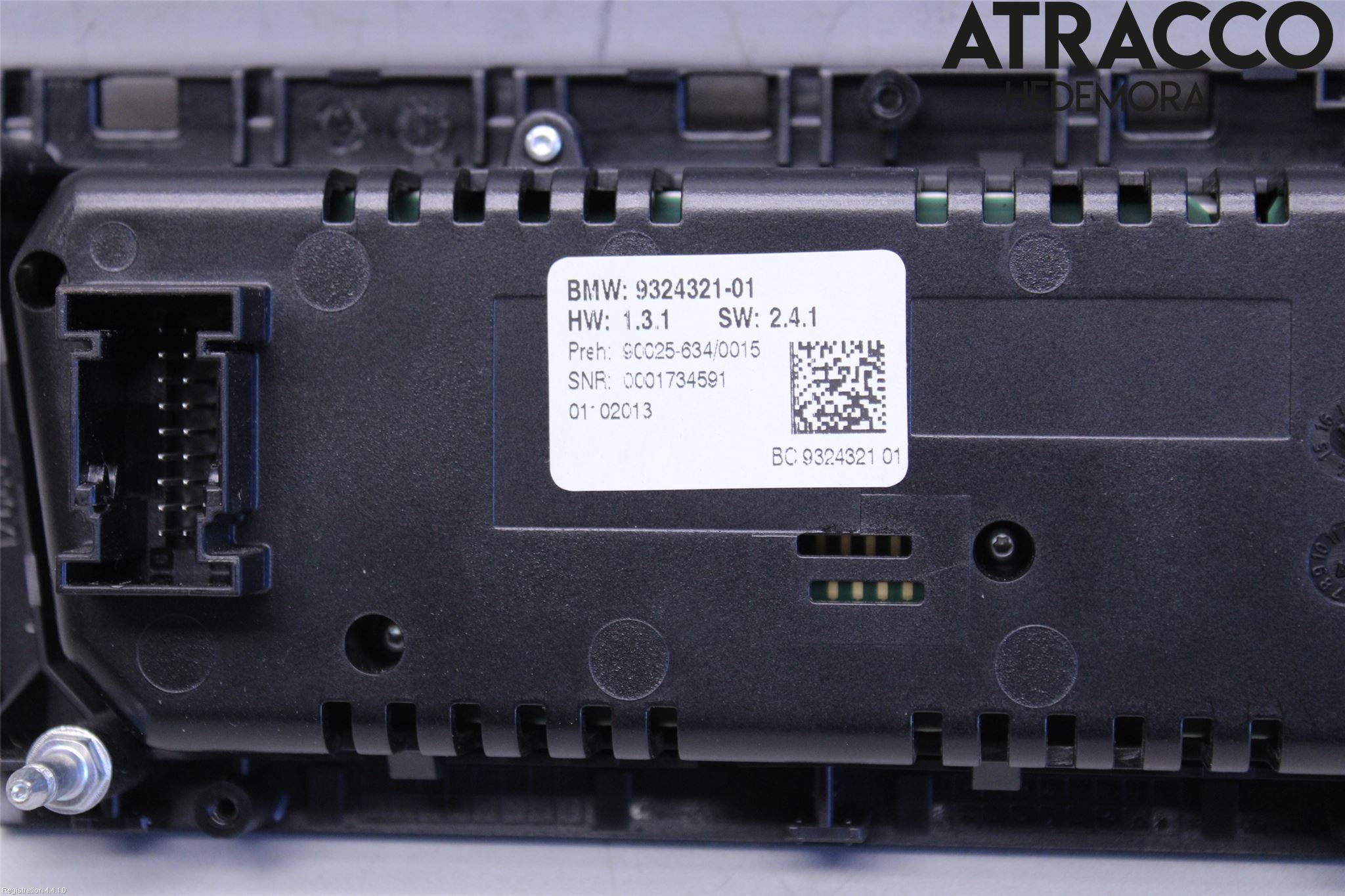 BMW 5 F10/F11/F18 09-17 Ac Styrenhet Ac Manöveren