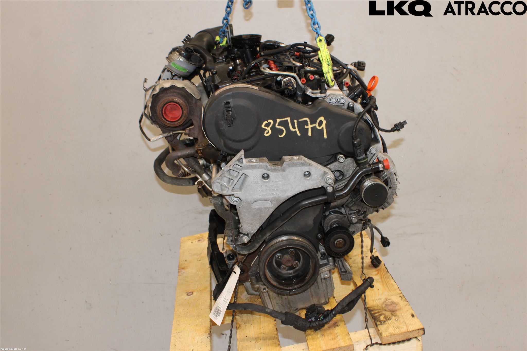 Volkswagen VW GOLF VI 09-13 Motor Diesel