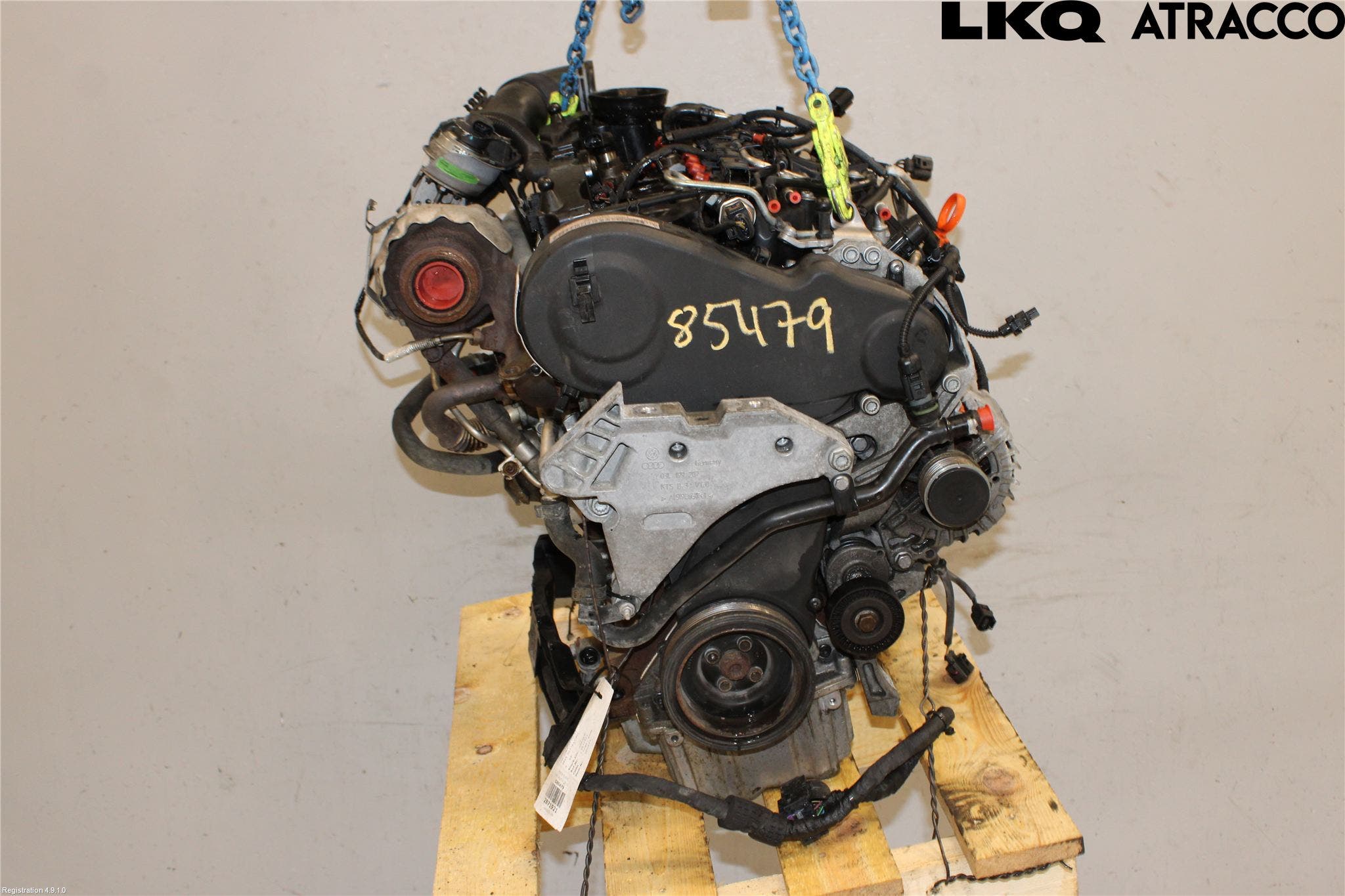 Volkswagen VW GOLF VI 09-13 Motor Diesel
