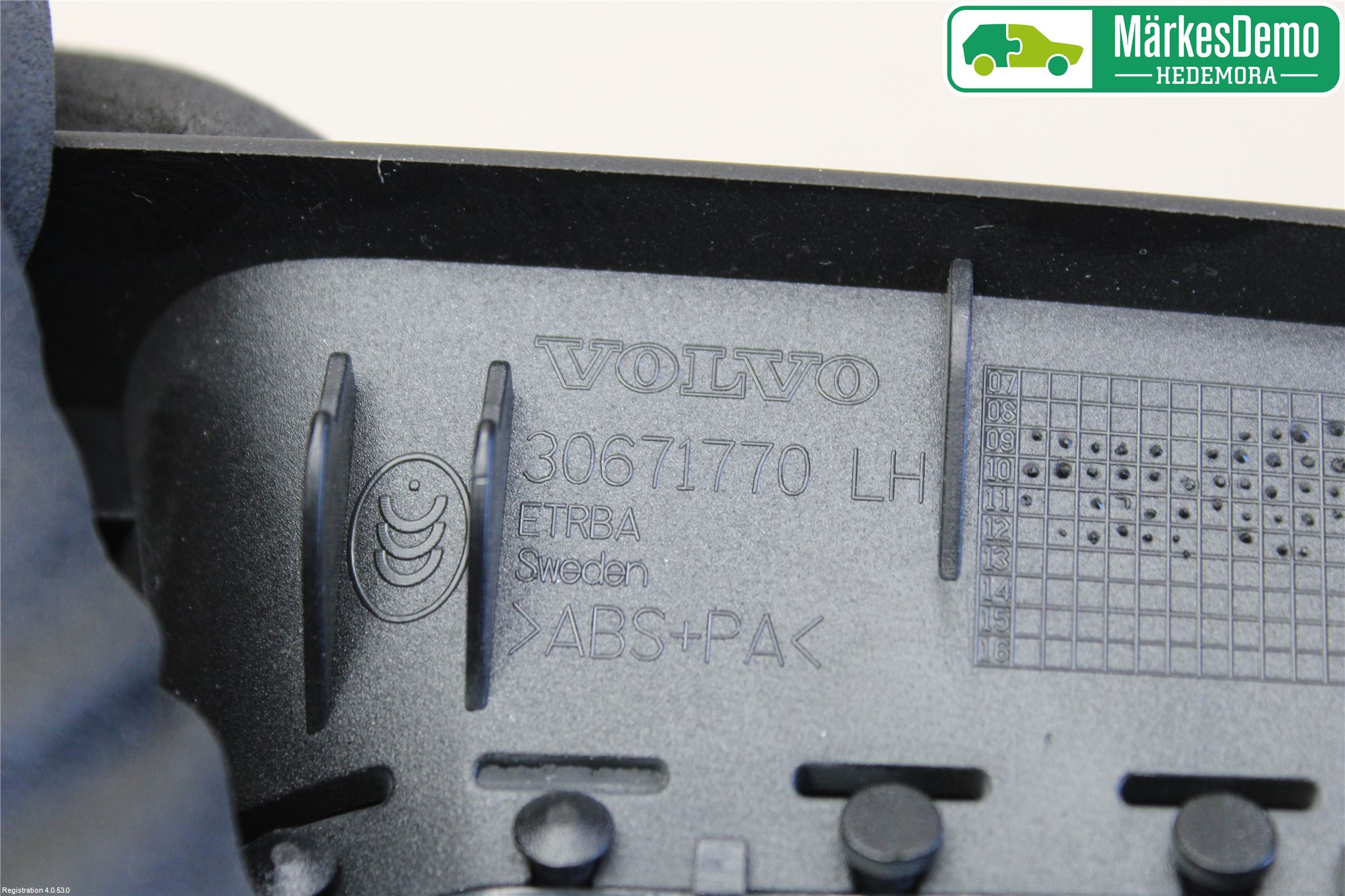 Volvo XC60 09-13 Defrosterkanal-Munstycke