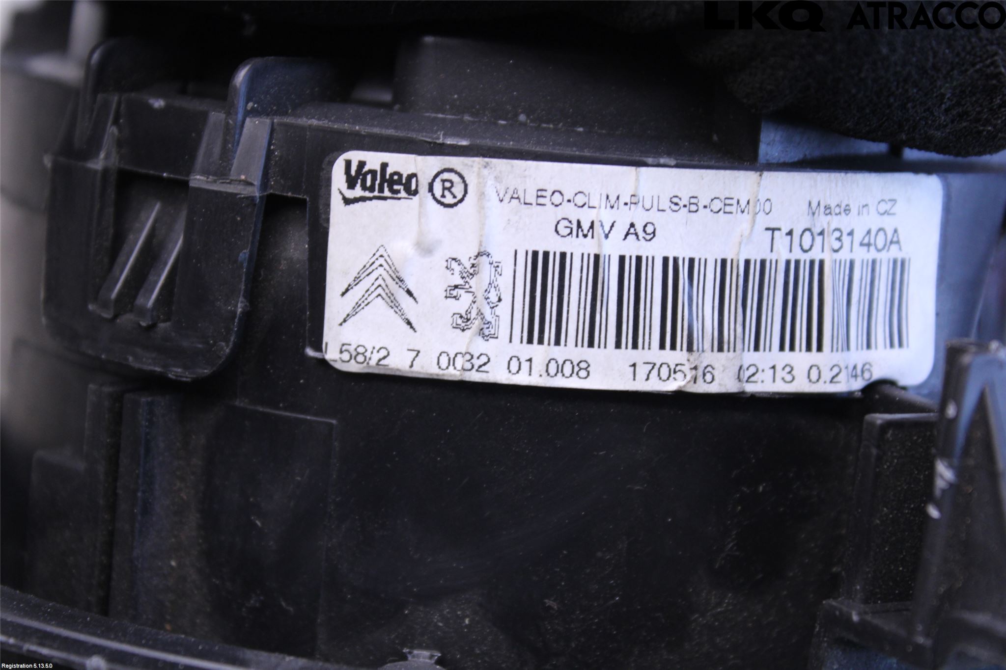 Peugeot 2008 13-20 Ac Värmefläkt