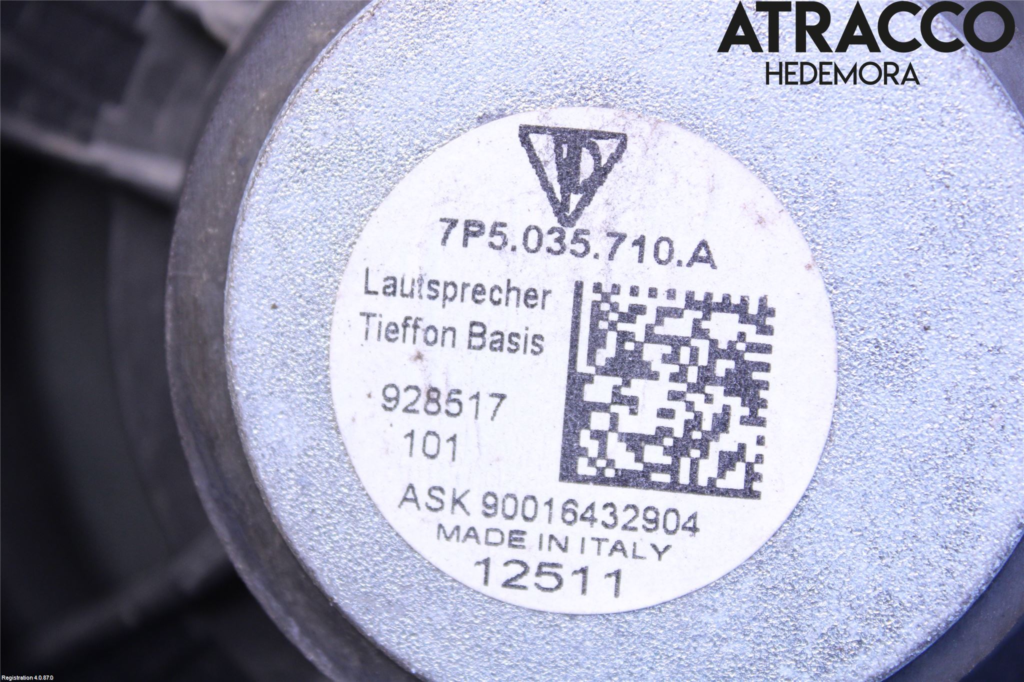 Porsche CAYENNE 03- Högtalare