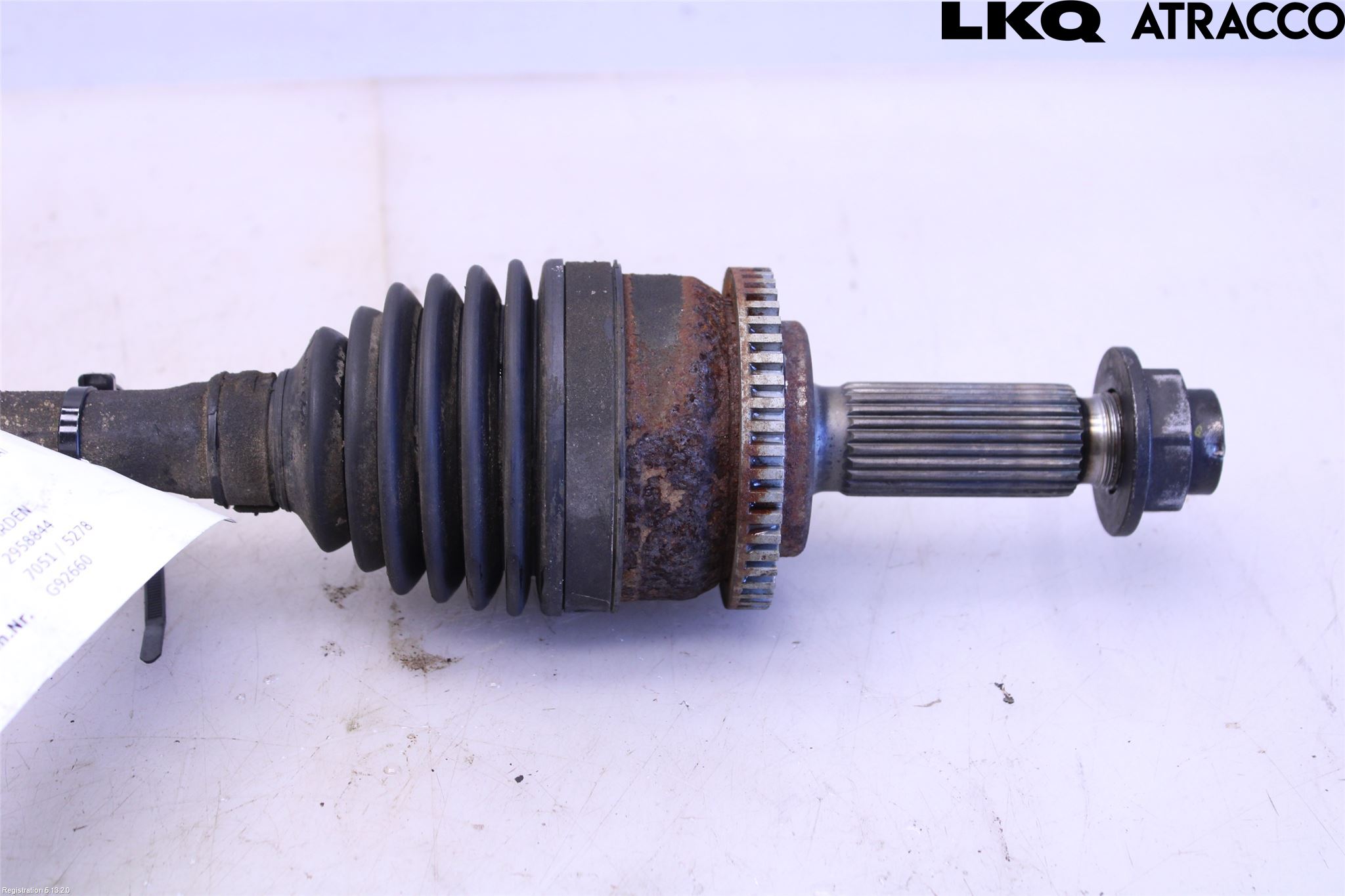 Hyundai i10 LA 20- Drivaxel Fram Vänster