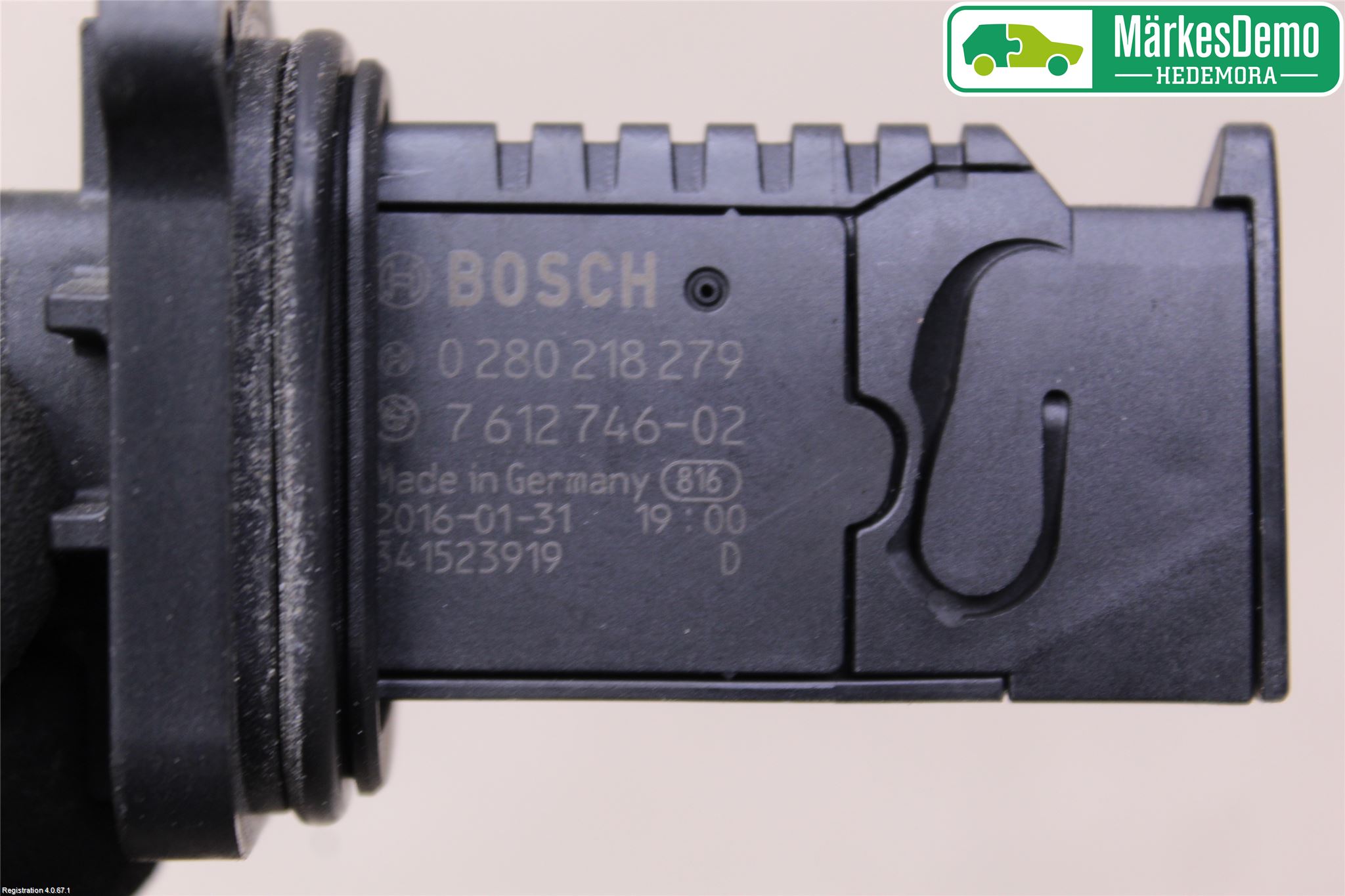 BMW 1 F20/F21 11-19 Injluftmassamätare