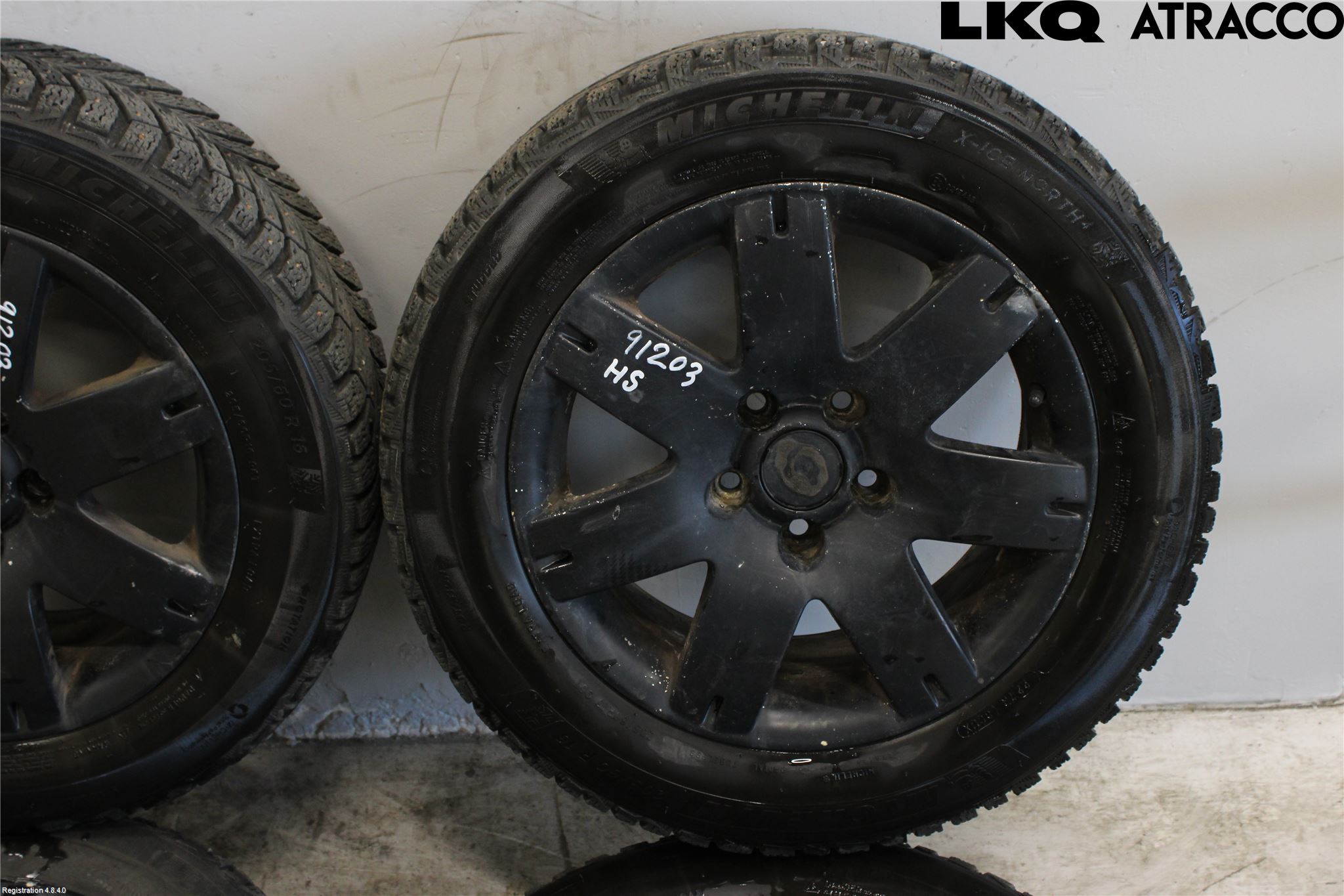 Audi A4/S4 05-07 Vinterdäck Alumfälg 4St