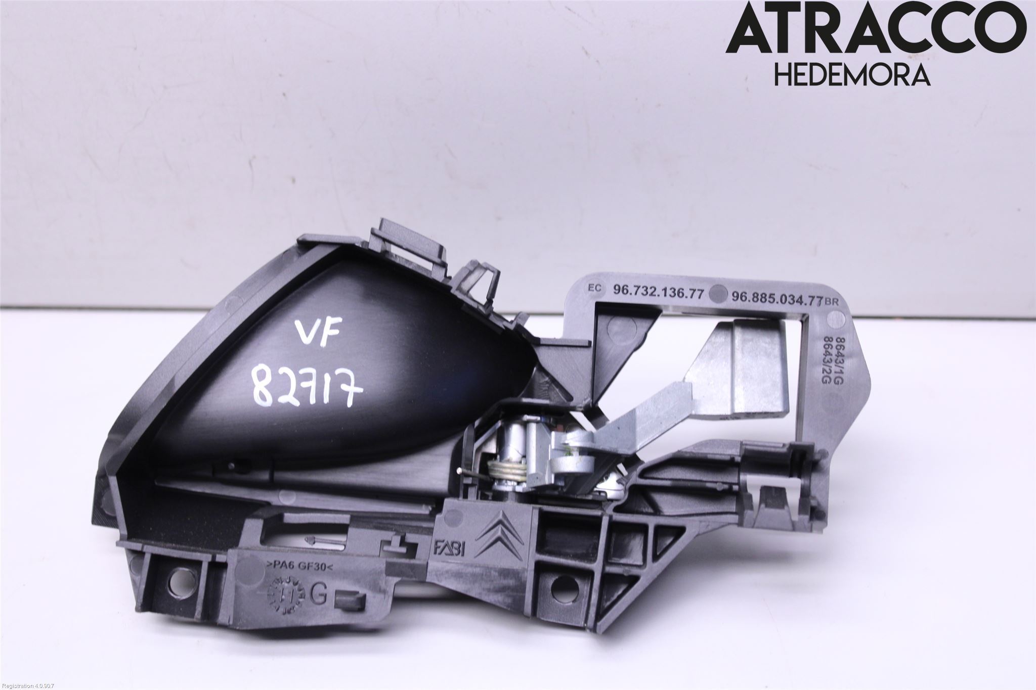 Citroen DS5 Dörrhandtag Inre Vä