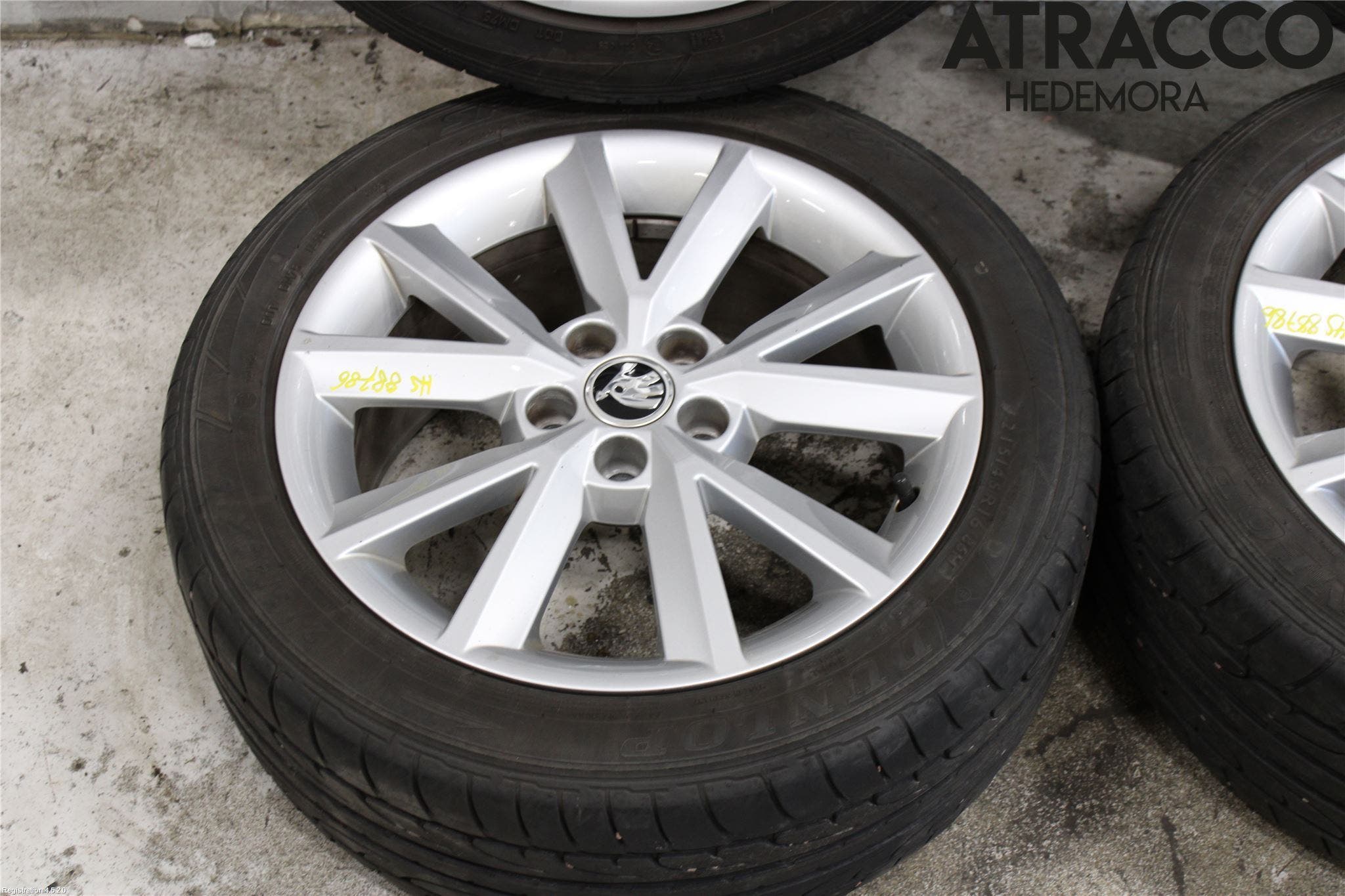 Skoda FABIA 15-21 Sommardäck Alumfälg 4St