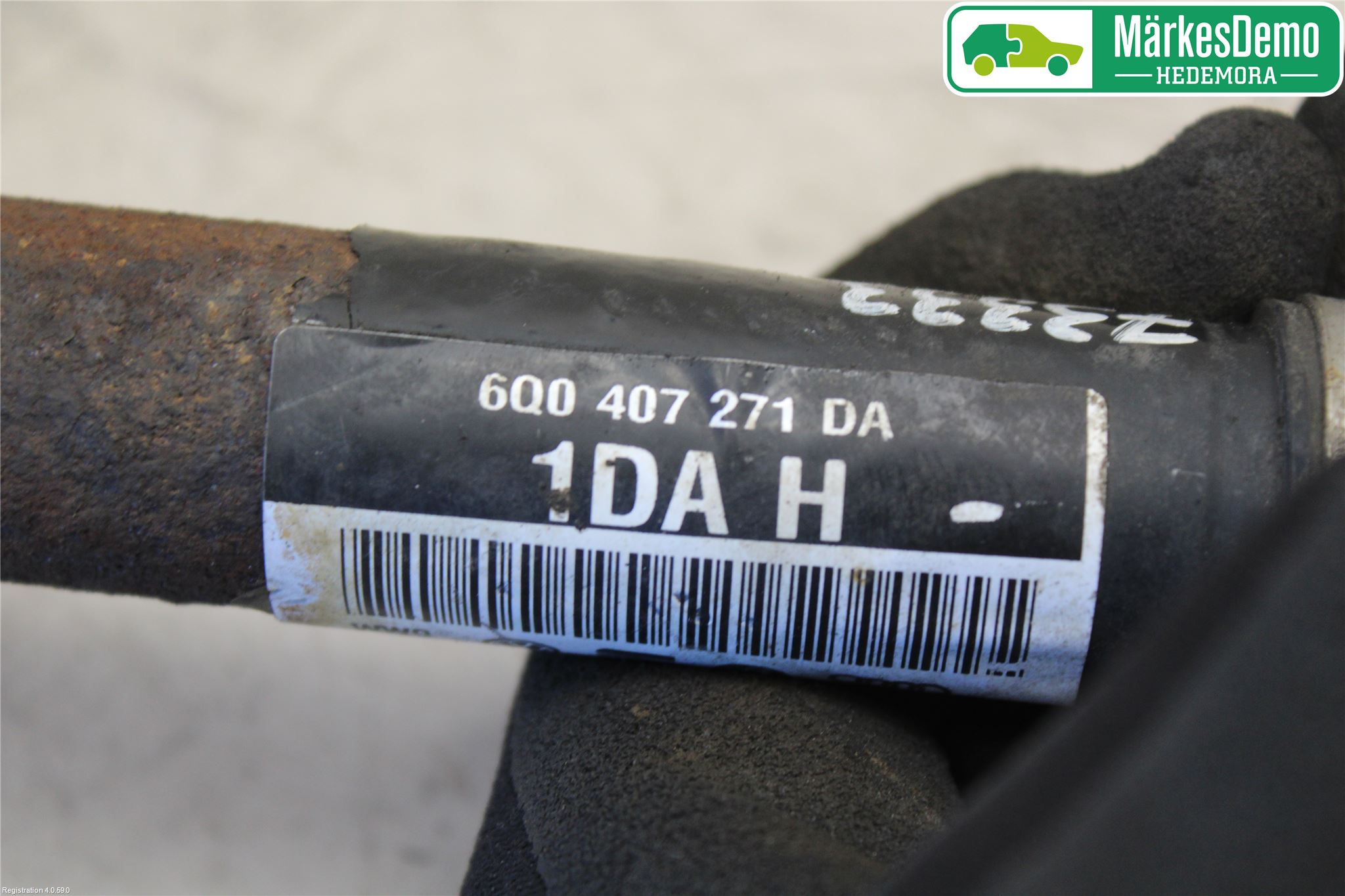 Skoda FABIA 07-14 Drivaxel Fram Vänster