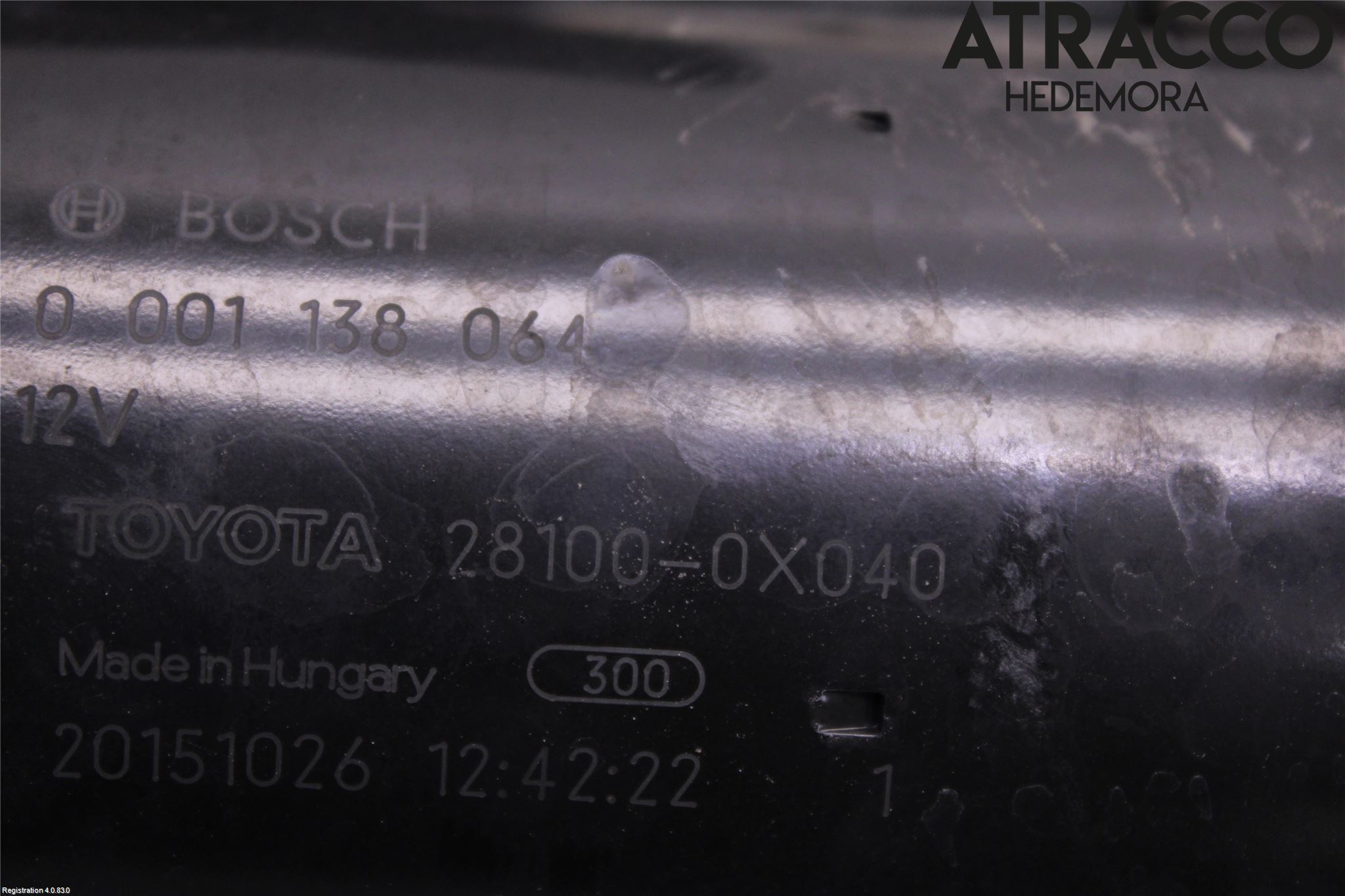 Toyota AVENSIS 16-18 Startmotor Diesel