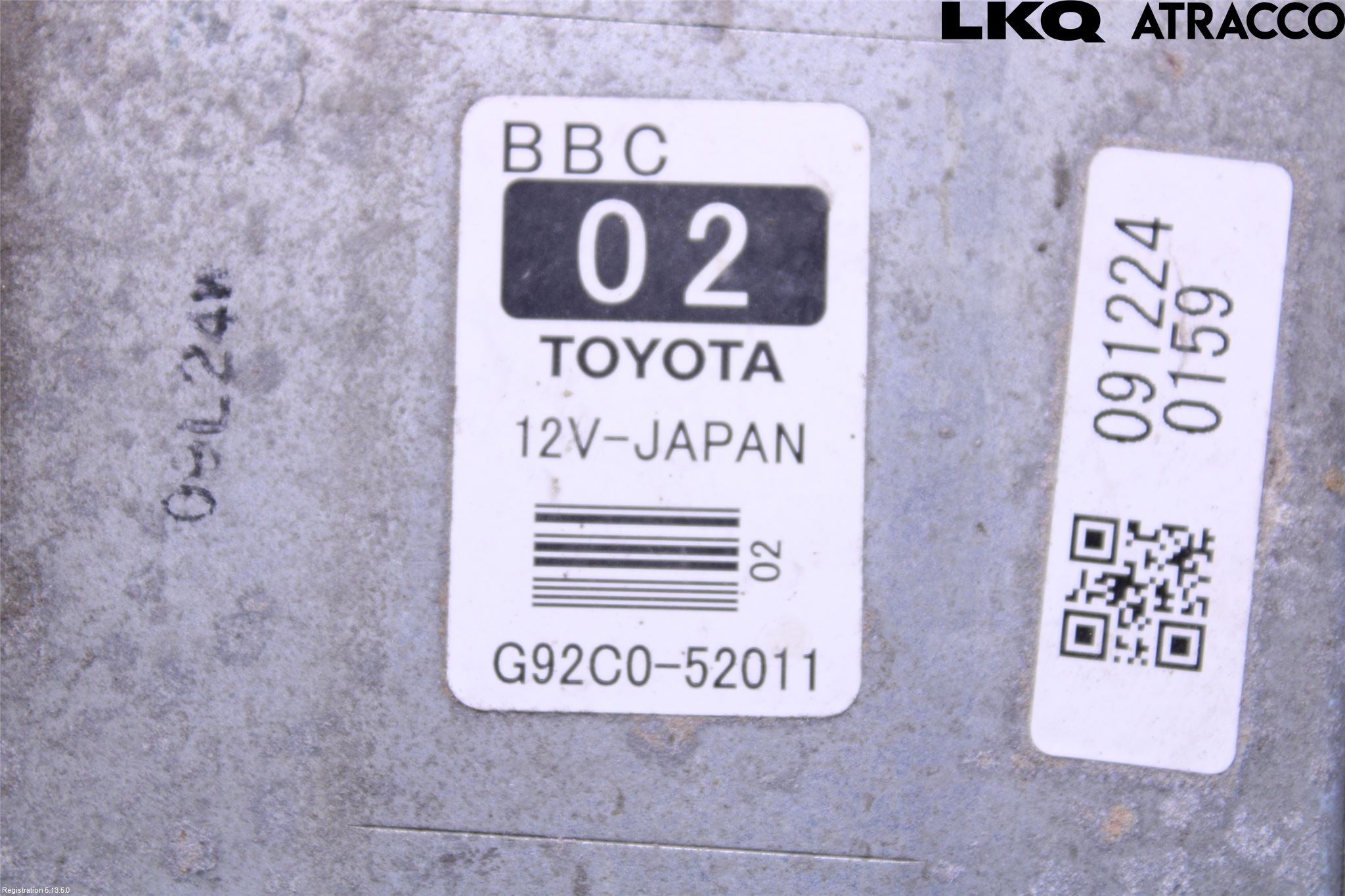 Toyota YARIS XP90 06-11 Styrenhet Övrigt