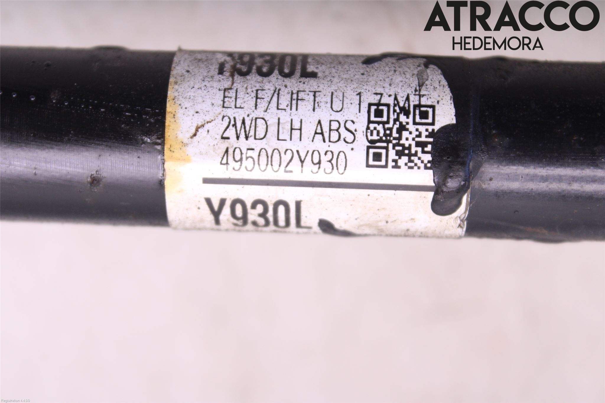 Kia SPORTAGE (SL) 11-15 Drivaxel Fram Vänster