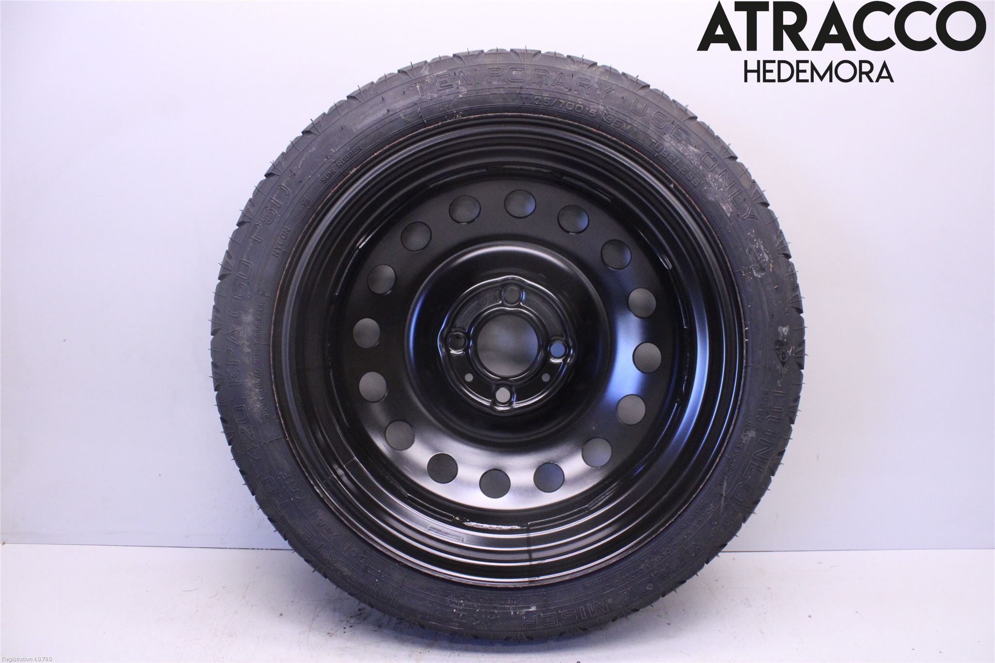 Nissan NOTE E11 06-14 Hjul Reservhjul Minityp