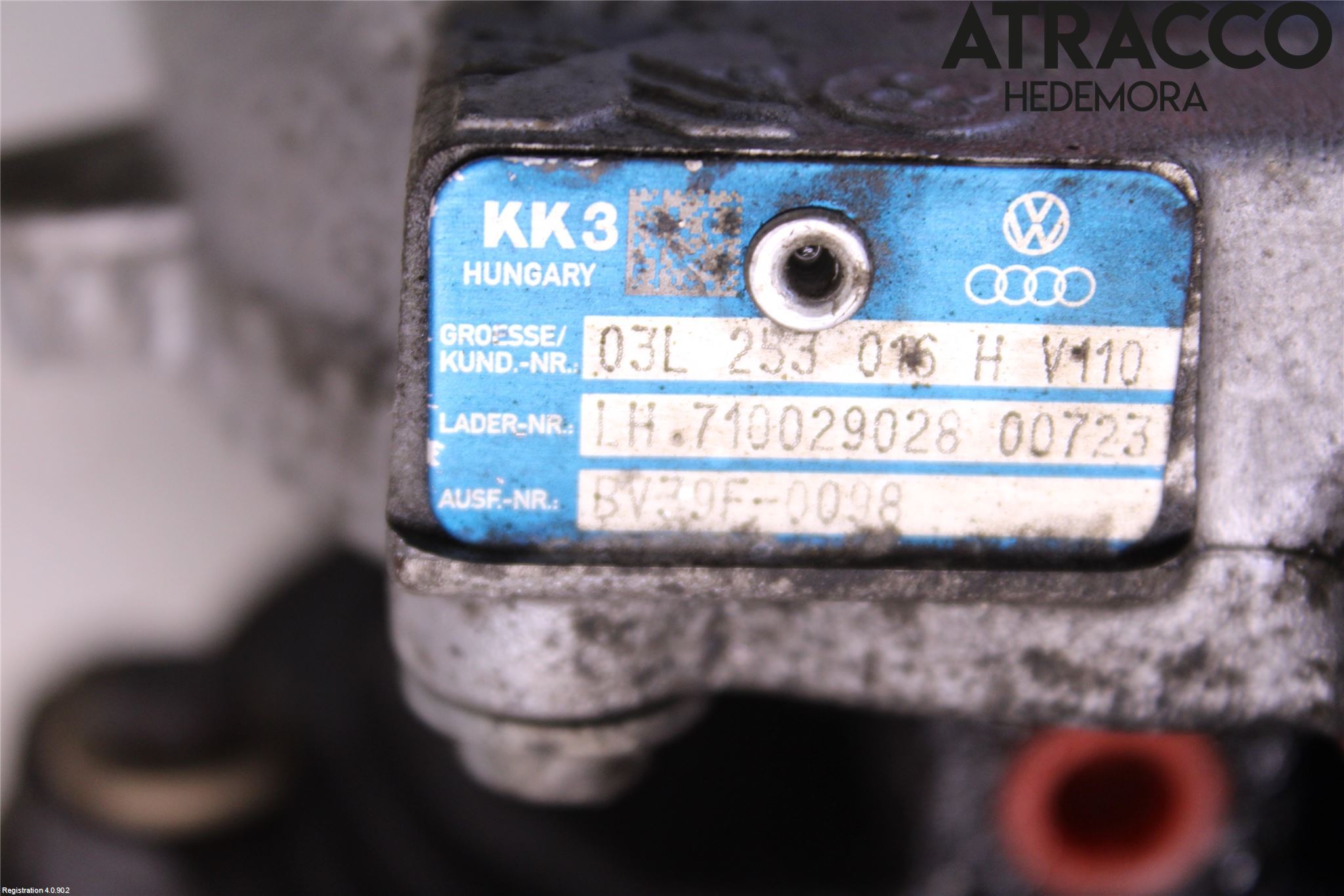 Volkswagen VW POLO 10-17 Turboaggregat