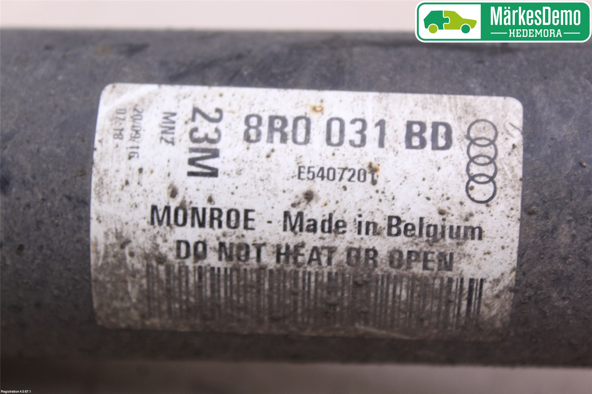 Audi Q5 09-16 Fjäderben Fram Höger