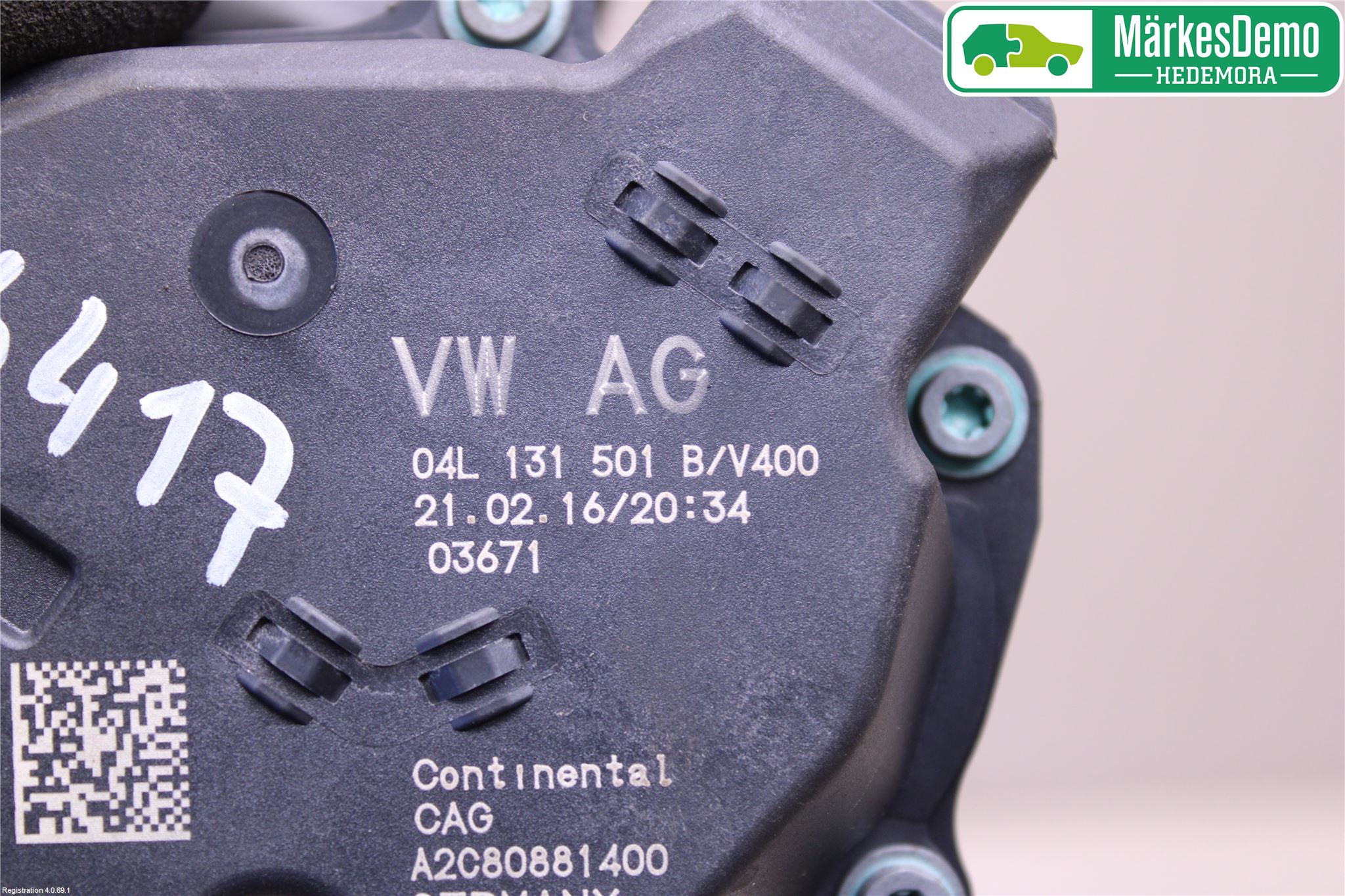 Audi A4/S4 B9 16-19 Injspjällhus