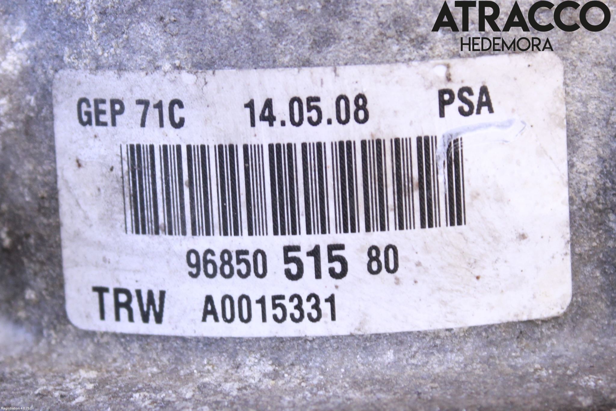 Citroen C4 GRAND PICASSO 07-13 Styrservo Pump Elektrisk